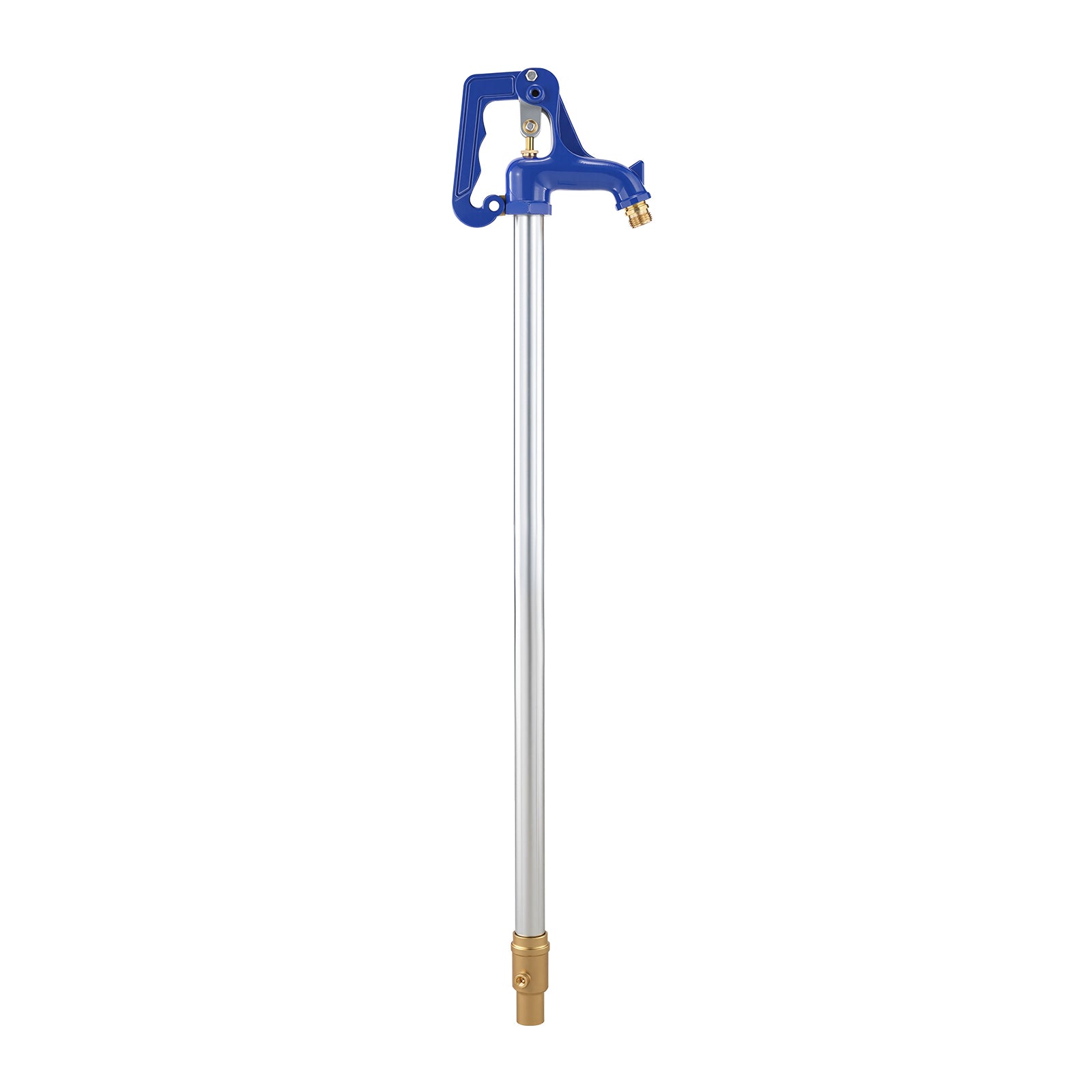 Frost Proof Yard Hydrant, 3.22FT Freeze-Proof Outdoor Faucet with 12" Bury Depth, 3/4" NPT Pipe Connection & 3/4" NH Hose Coupling, No Lead Freezeless Hydrant for Yard Garden Farm Irrigation