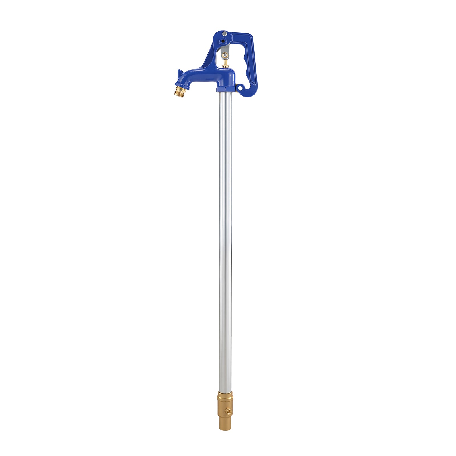 Frost Proof Yard Hydrant, 3.22FT Freeze-Proof Outdoor Faucet with 12" Bury Depth, 3/4" NPT Pipe Connection & 3/4" NH Hose Coupling, No Lead Freezeless Hydrant for Yard Garden Farm Irrigation