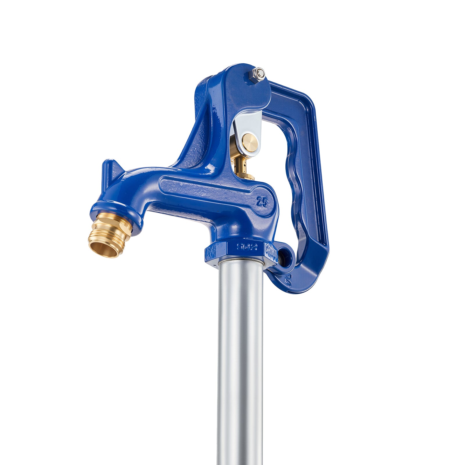 Frost Proof Yard Hydrant, 3.22FT Freeze-Proof Outdoor Faucet with 12" Bury Depth, 3/4" NPT Pipe Connection & 3/4" NH Hose Coupling, No Lead Freezeless Hydrant for Yard Garden Farm Irrigation