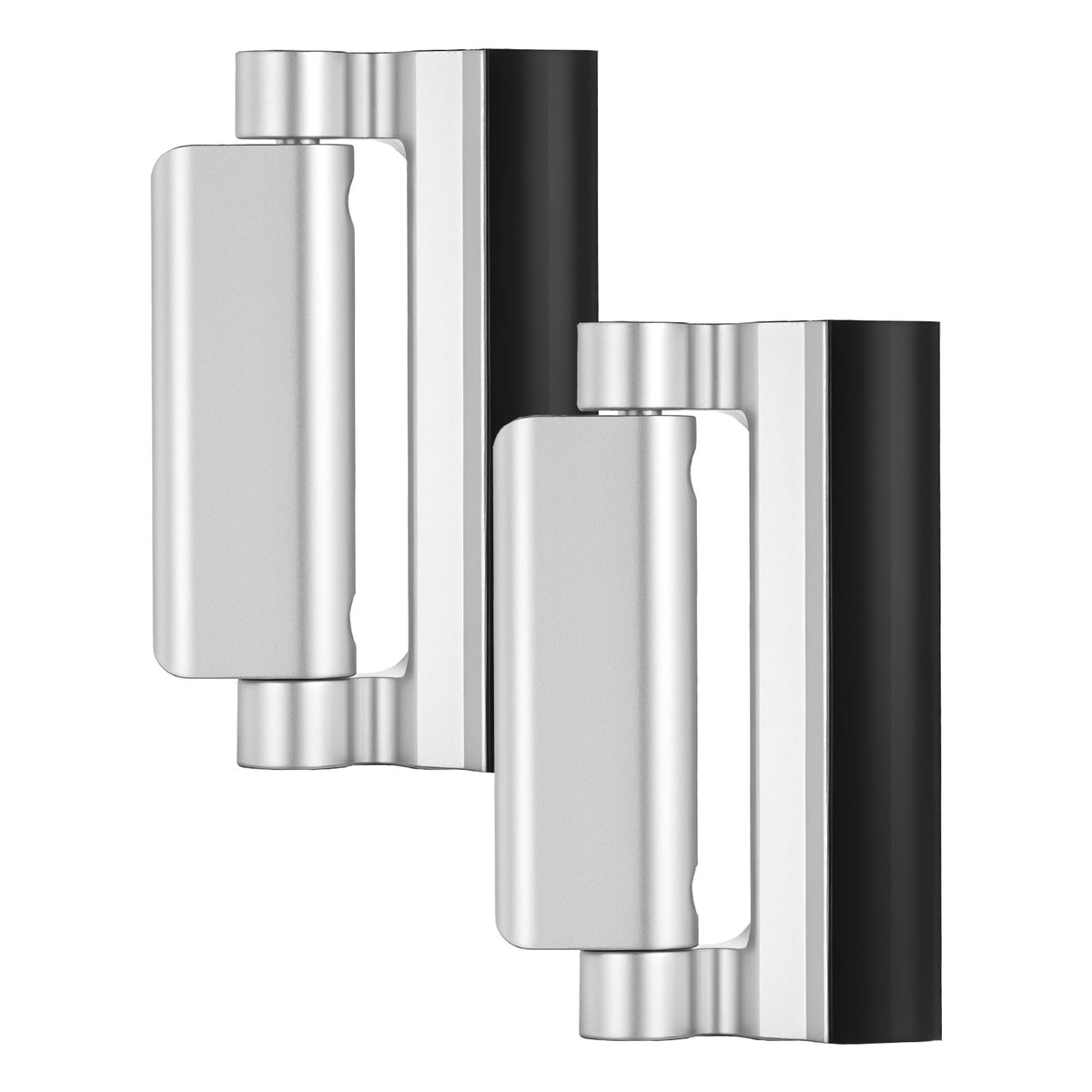 Door Reinforcement Lock Home Security Door Lock 2 Pack with 3 Inch Stop