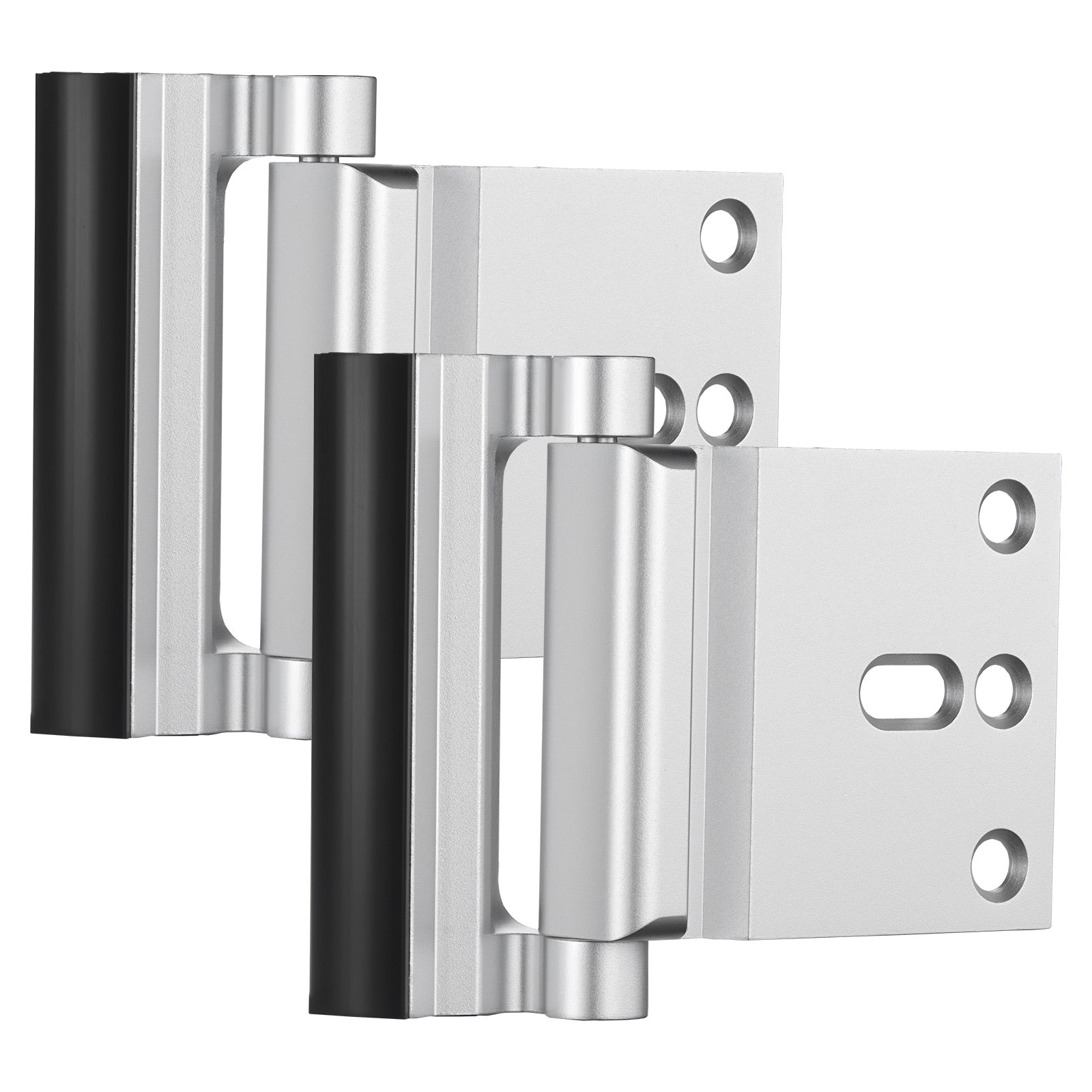 Door Reinforcement Lock Home Security Door Lock 2 Pack with 3 Inch Stop
