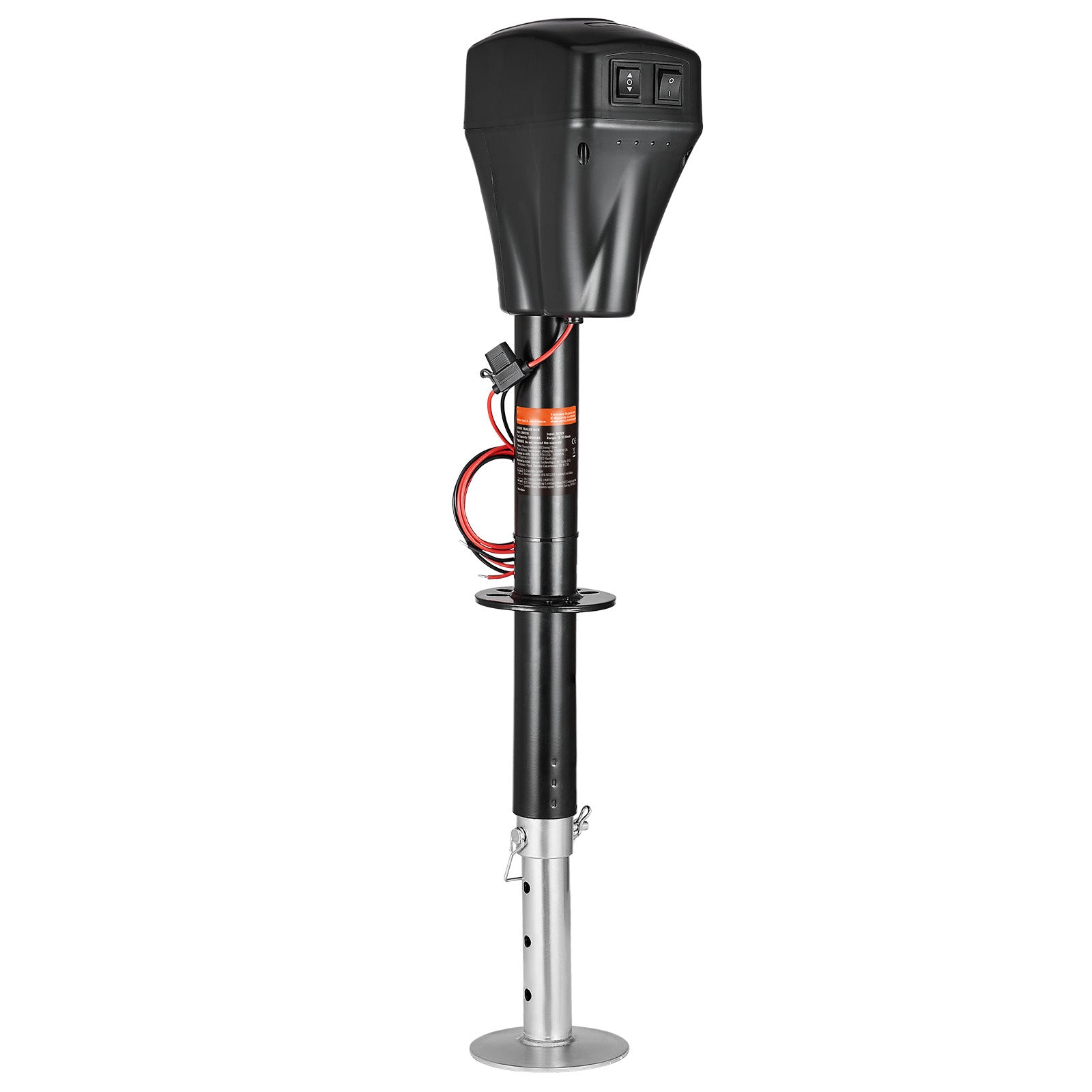 Electric Trailer Jack 5000 lbs Power Tongue Jack for RV Trailer & Camper Black