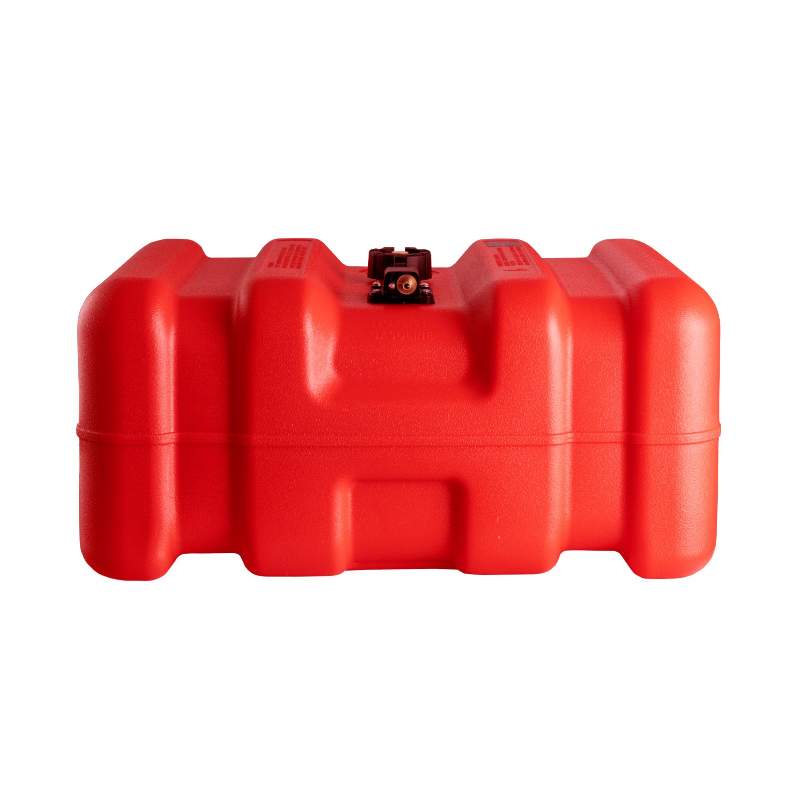 Marine Fuel Tank, 14.53 Gallon/55L, Portable Boat Fuel Gas Tank for Outboard Engine Boats, Plastic Outboard Marine Boat Fuel Tank with Hose, Easy to Carry for Yacht, Fishing Boat, Deck Boat, Red
