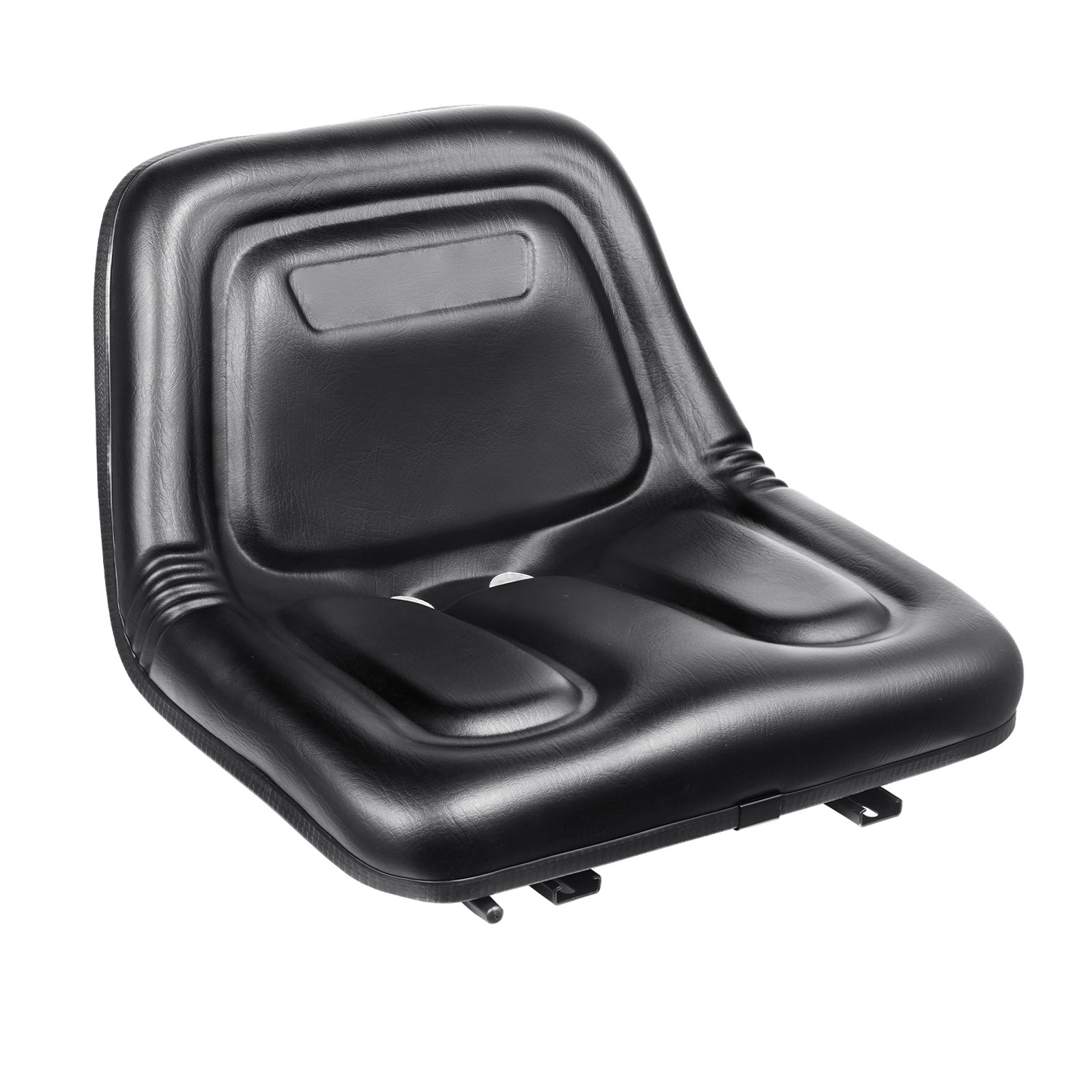 Universal Tractor Seat, Lawn Mower Seat with Micro Switch and Drainage Holes, 6.3-11.8 inch Extended Slot Tractor Seat for Tractor Loader Excavator