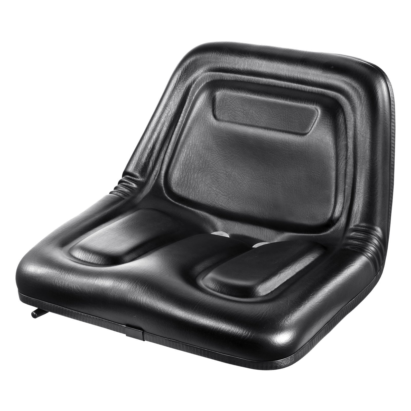 Universal Tractor Seat, Lawn Mower Seat with Micro Switch and Drainage Holes, 6.3-11.8 inch Extended Slot Tractor Seat for Tractor Loader Excavator