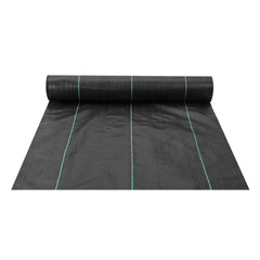 4FTx300FT Premium Heavy Duty Weed Barrier Landscape Fabric, 3.2OZ Woven Geotextile Fabric Under Gravel, High Permeability for Weed Blocker Weed Mat, Driveway Fabric, Weed Control Garden Cloth
