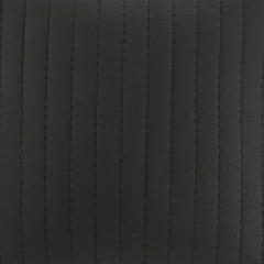 Cotton Quilted Euro Sham Black Euro Sham