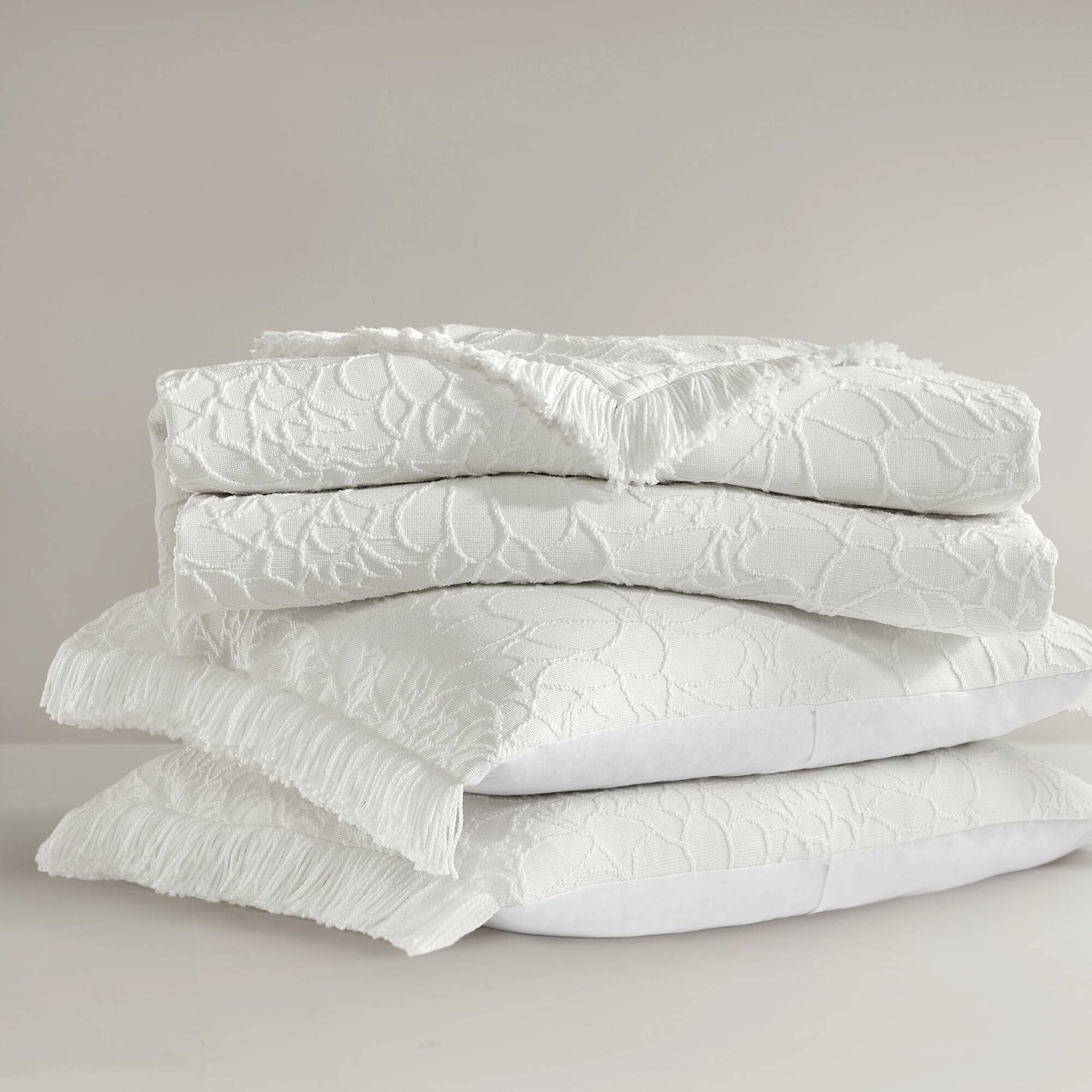 3PCS Queen Bedspread Set