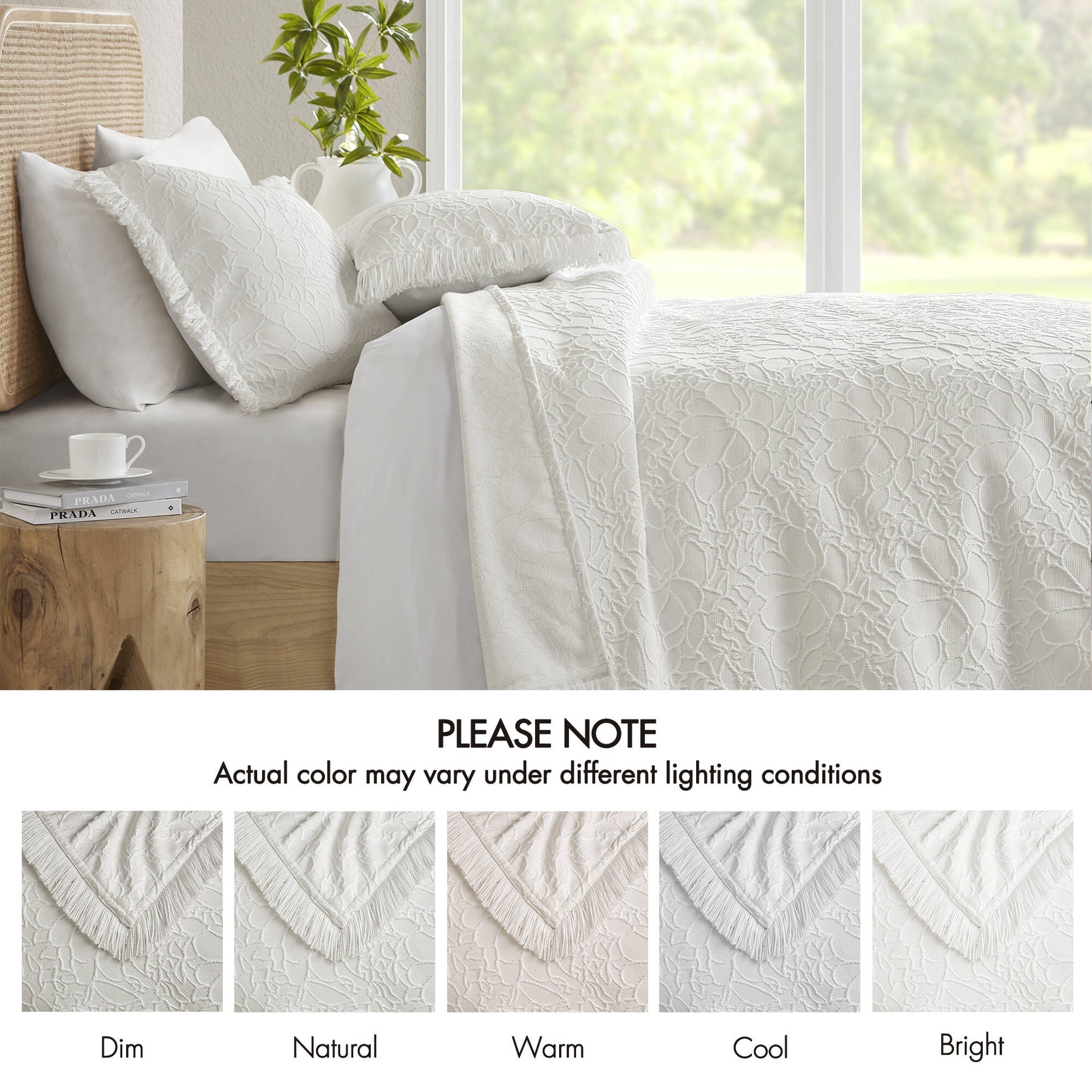 3PCS Queen Bedspread Set