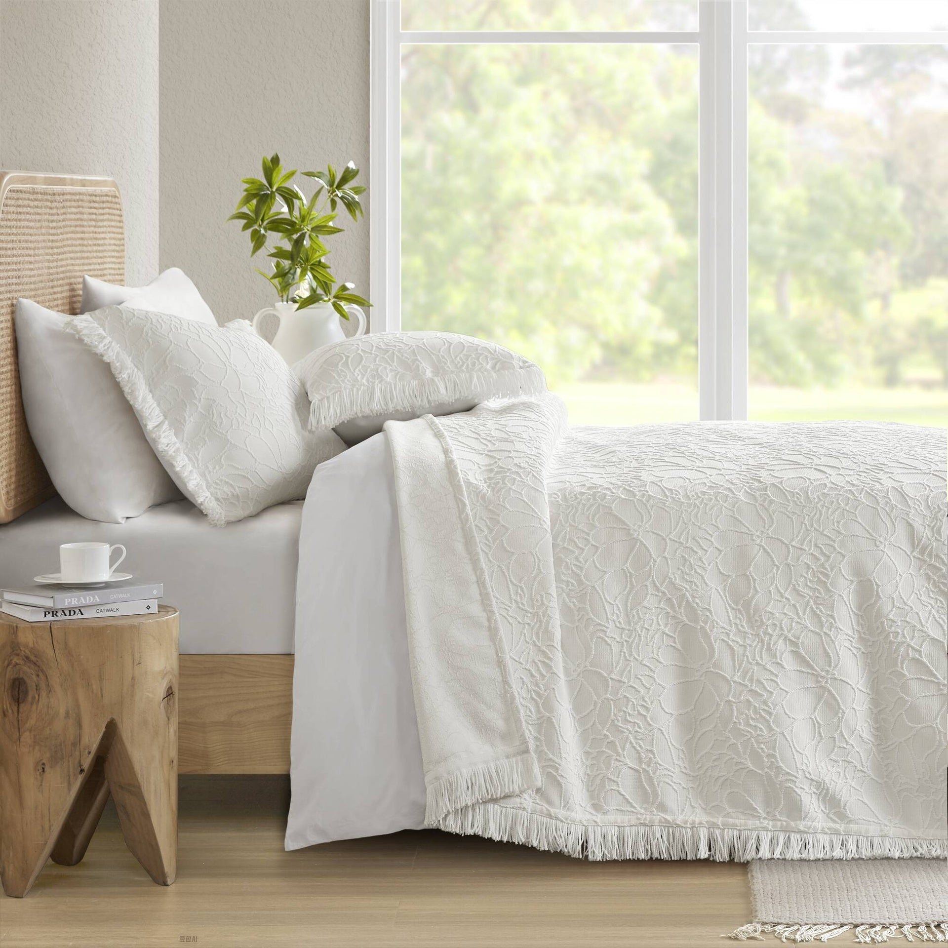 3PCS Queen Bedspread Set