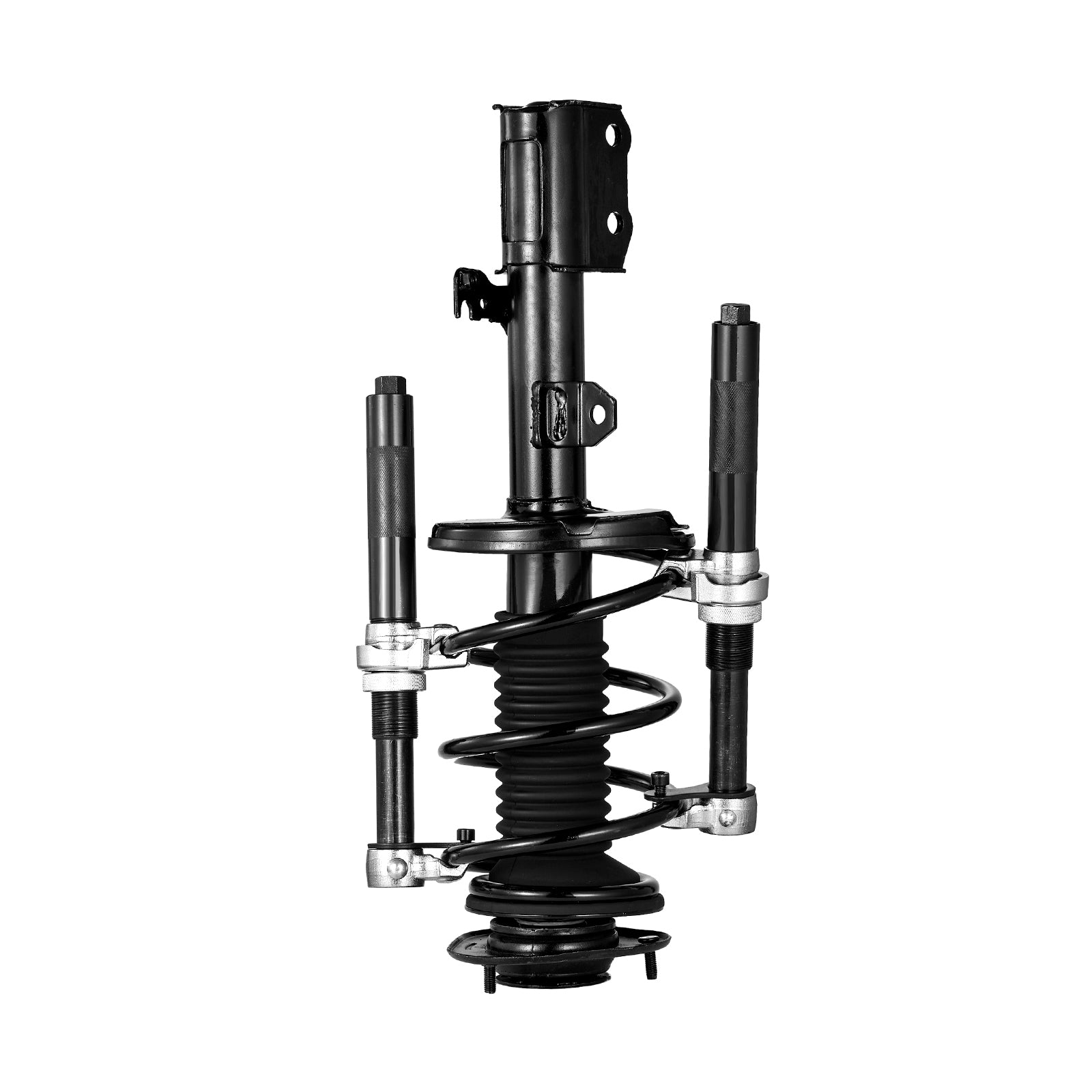 Coil Spring Compressor Tool, 2 pcs Heavy Duty Macpherson Strut Spring Compressor Set, 2646 lbs Strut Spring Compressor with Safety Bracket and Carrying Case, for Car Truck ATV UTV