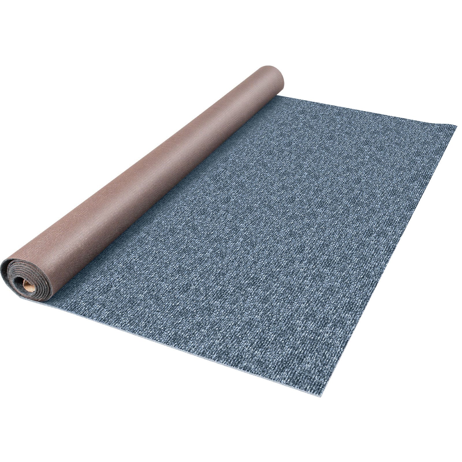 Gray Marine Carpet 6 ft x 13.1 ft Boat Carpet Rugs Indoor Outdoor Rugs for Patio Deck Anti-Slide TPR Water-Proof Back Cut Outdoor Marine Carpeting Easy Clean Outdoor Carpet Roll