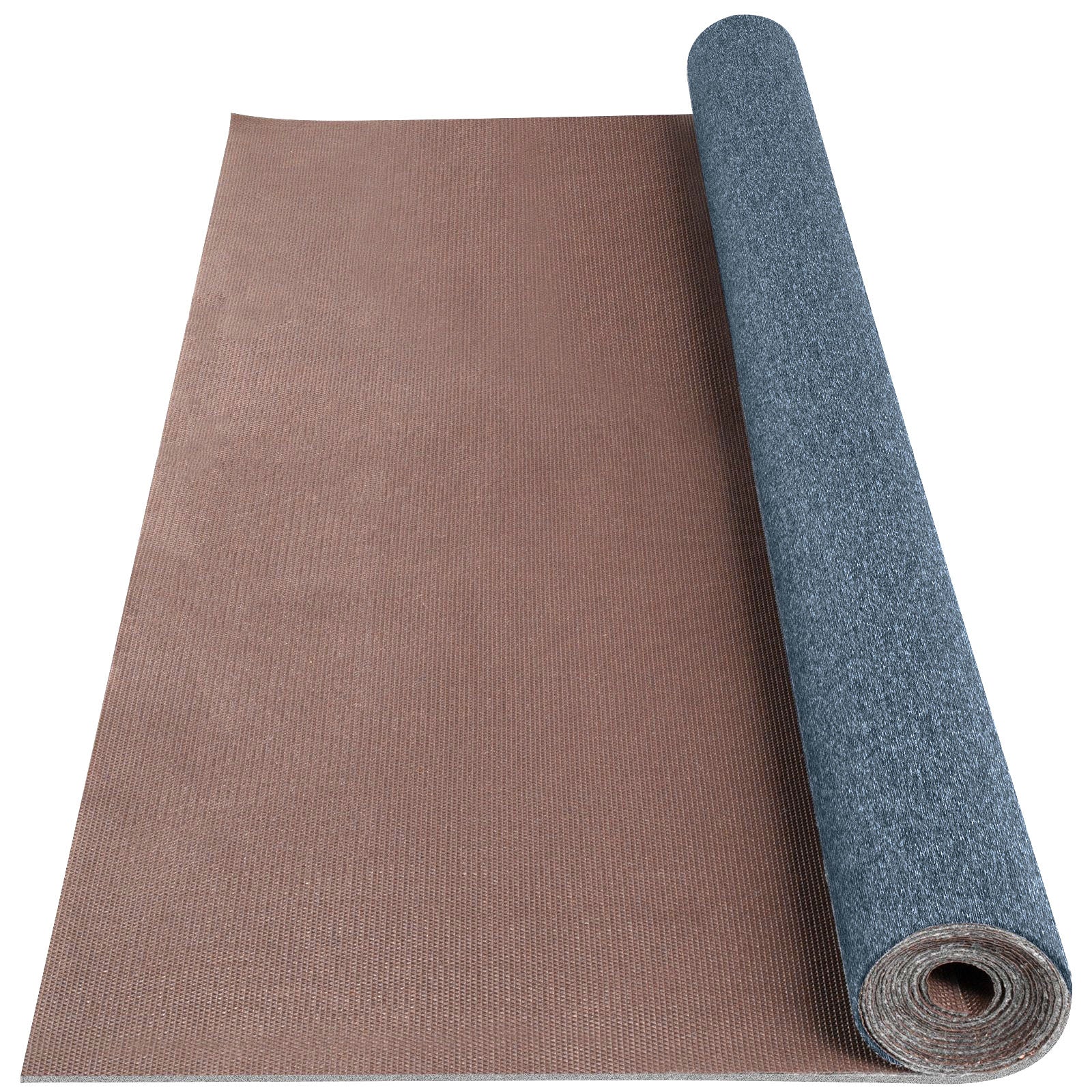 Gray Marine Carpet 6 ft x 13.1 ft Boat Carpet Rugs Indoor Outdoor Rugs for Patio Deck Anti-Slide TPR Water-Proof Back Cut Outdoor Marine Carpeting Easy Clean Outdoor Carpet Roll