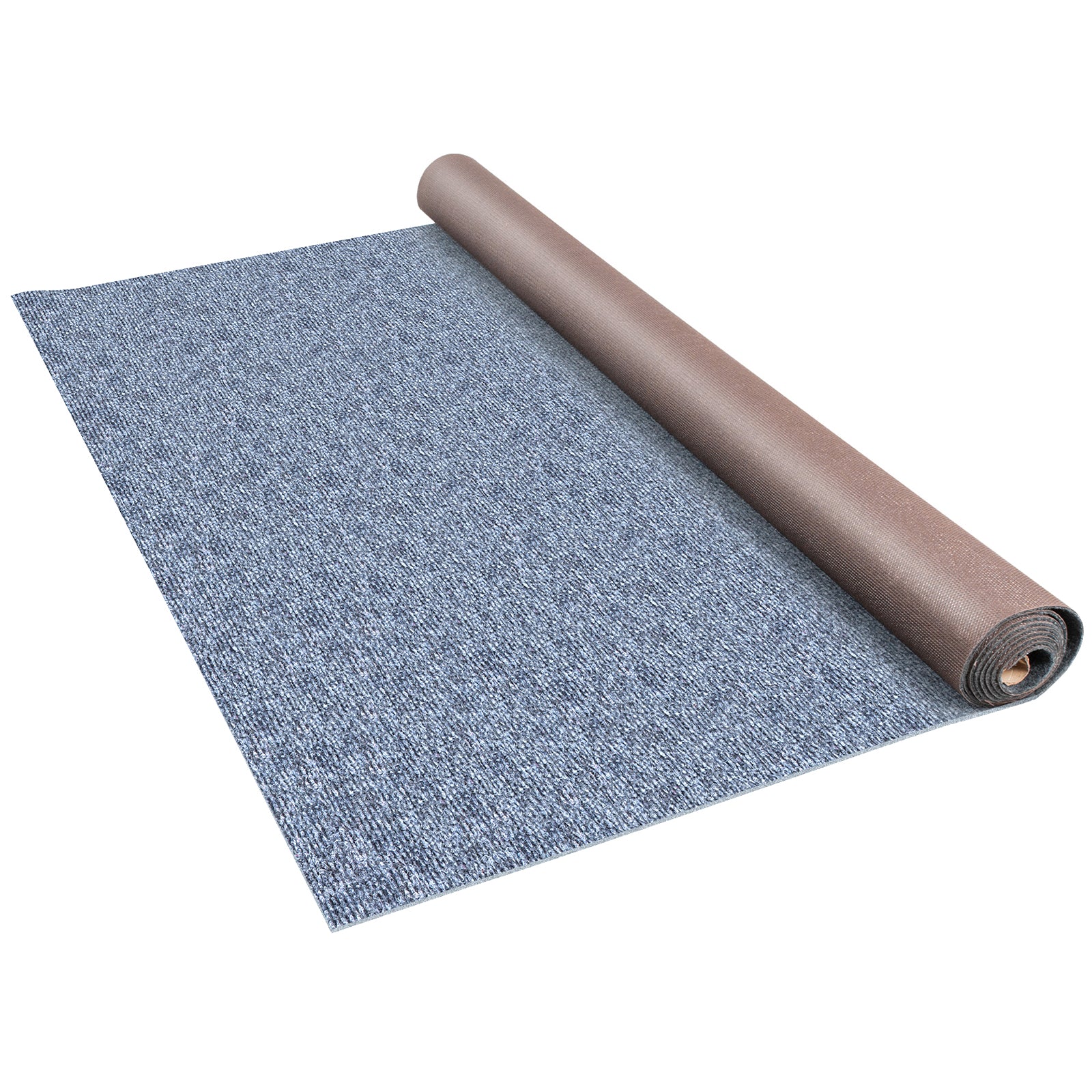 Gray Marine Carpet 6 ft x 13.1 ft Boat Carpet Rugs Indoor Outdoor Rugs for Patio Deck Anti-Slide TPR Water-Proof Back Cut Outdoor Marine Carpeting Easy Clean Outdoor Carpet Roll