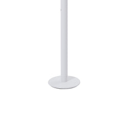 Floor-to-Ceiling Transfer Pole, Tension Mounted Bathroom Grab Bar with Anti-Slip Curve Handle, 300 Lbs Capacity Security Pole for Elderly, Ideal Senior Safety Pole for 7-10 Ft Ceilings, White