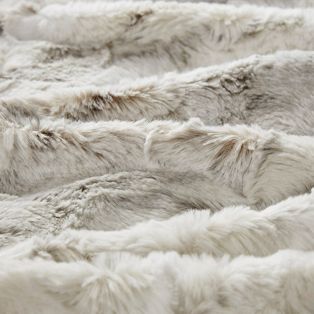 Oversized Faux Fur Throw