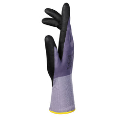 Work Gloves 12-Pair Touch Screen Nitrile-Coated Garden Construction Gloves