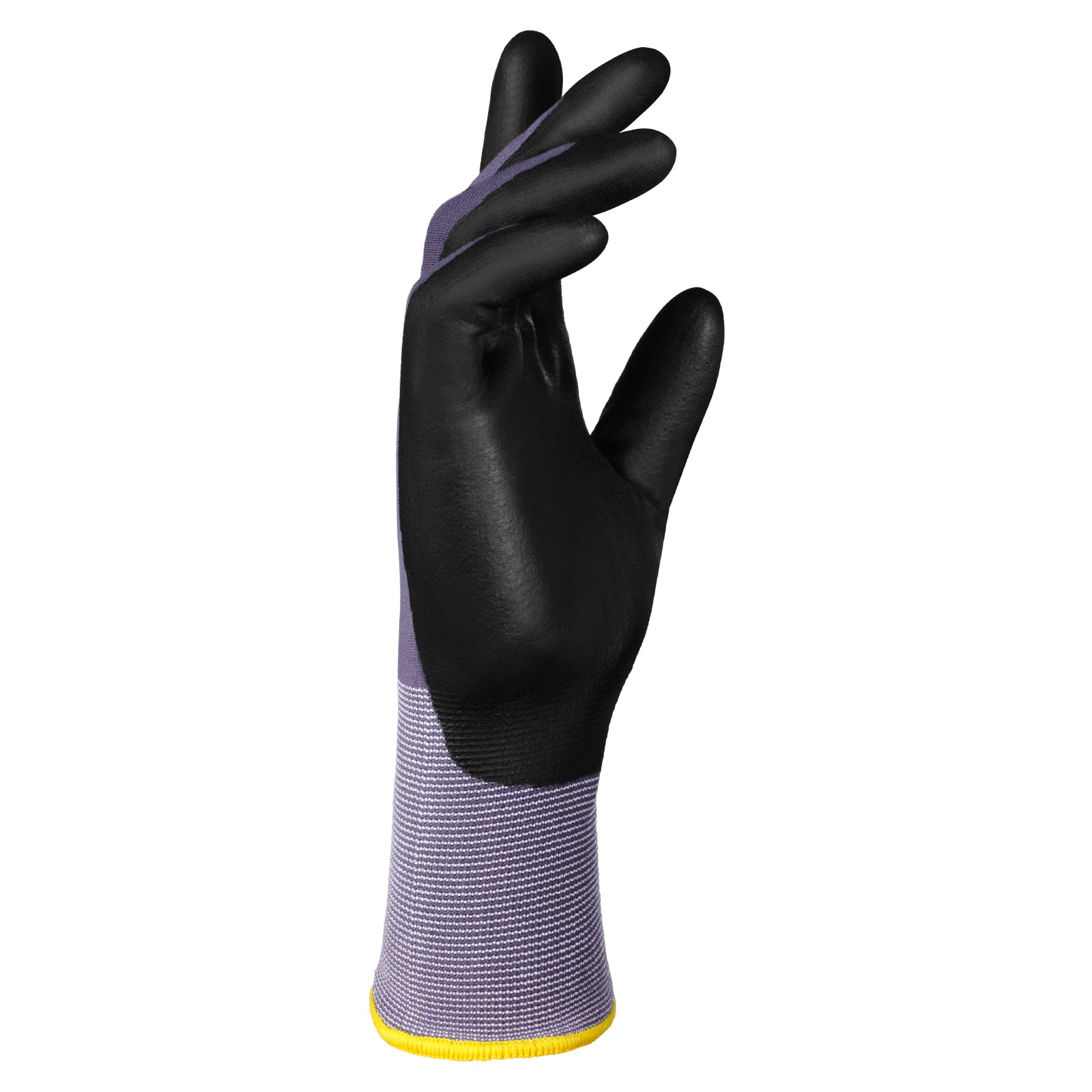Work Gloves 12-Pair Touch Screen Nitrile-Coated Garden Construction Gloves