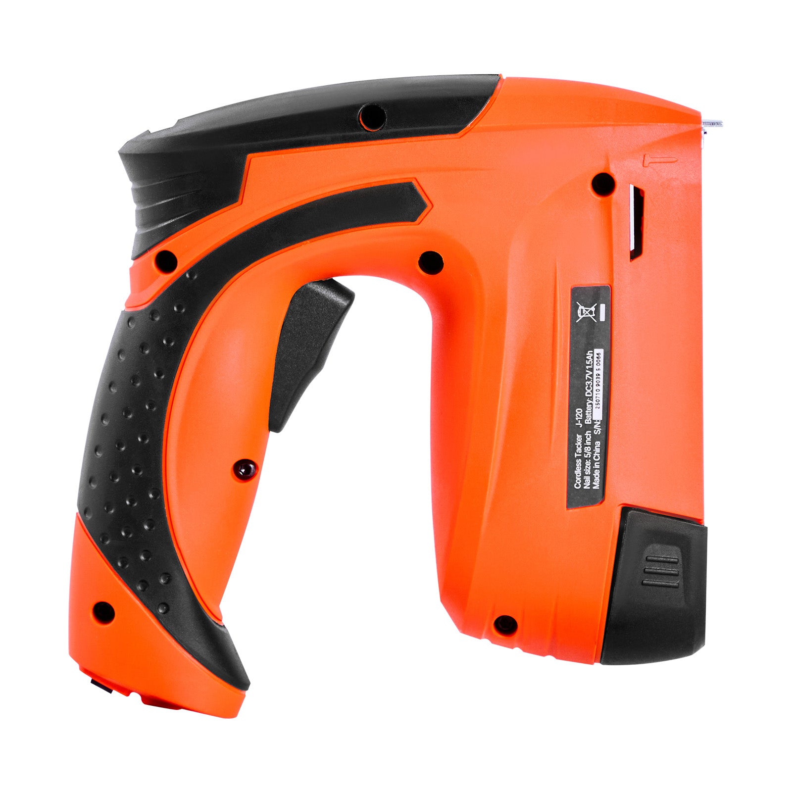Cordless Brad Nailer, 2-in-1 Nail Gun Staple Gun, 18 Gauge 5/8 inch, Battery Powered, with 1000 Pcs Staples and 1000 Pcs Nails, Non-Slip Rubber Grip, for Woodworking, Carpentry and DIY Projects
