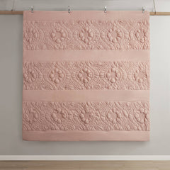 3-Piece Full/Queen Comforter Set,Pink