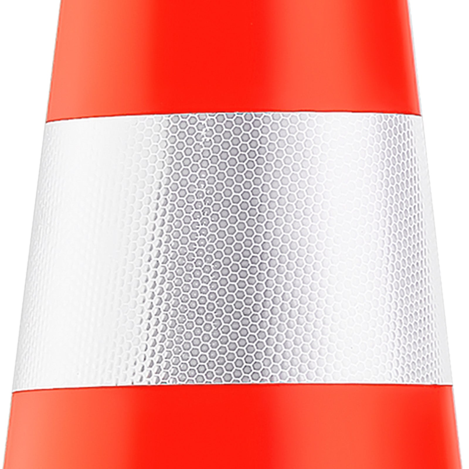 6Pack 36" Traffic Cones, Safety Road Parking Cone with Black Weighted Base, PVC Orange Traffic Safety Cones, Hazard Cones Reflective Collars for Construction Traffic Parking