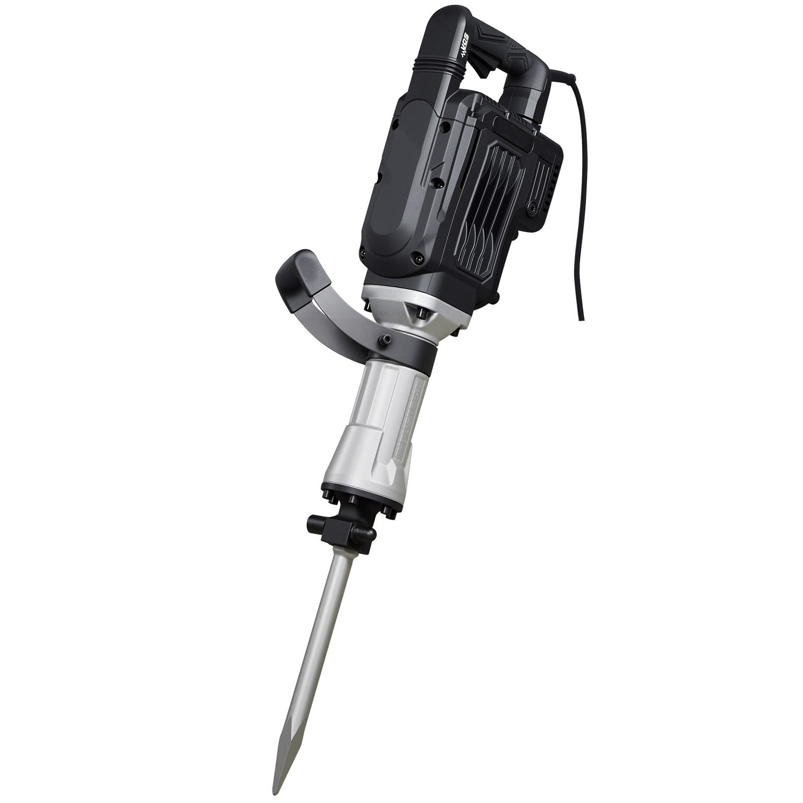 Demolition Jack Hammer, 3000 W Powerful Electric Jackhammer, 1700 BPM Concrete Breaker with a Point Chisel, Carrying Case, Gloves, Goggles, for Concrete, Wall, Brick, Tile and Foundation