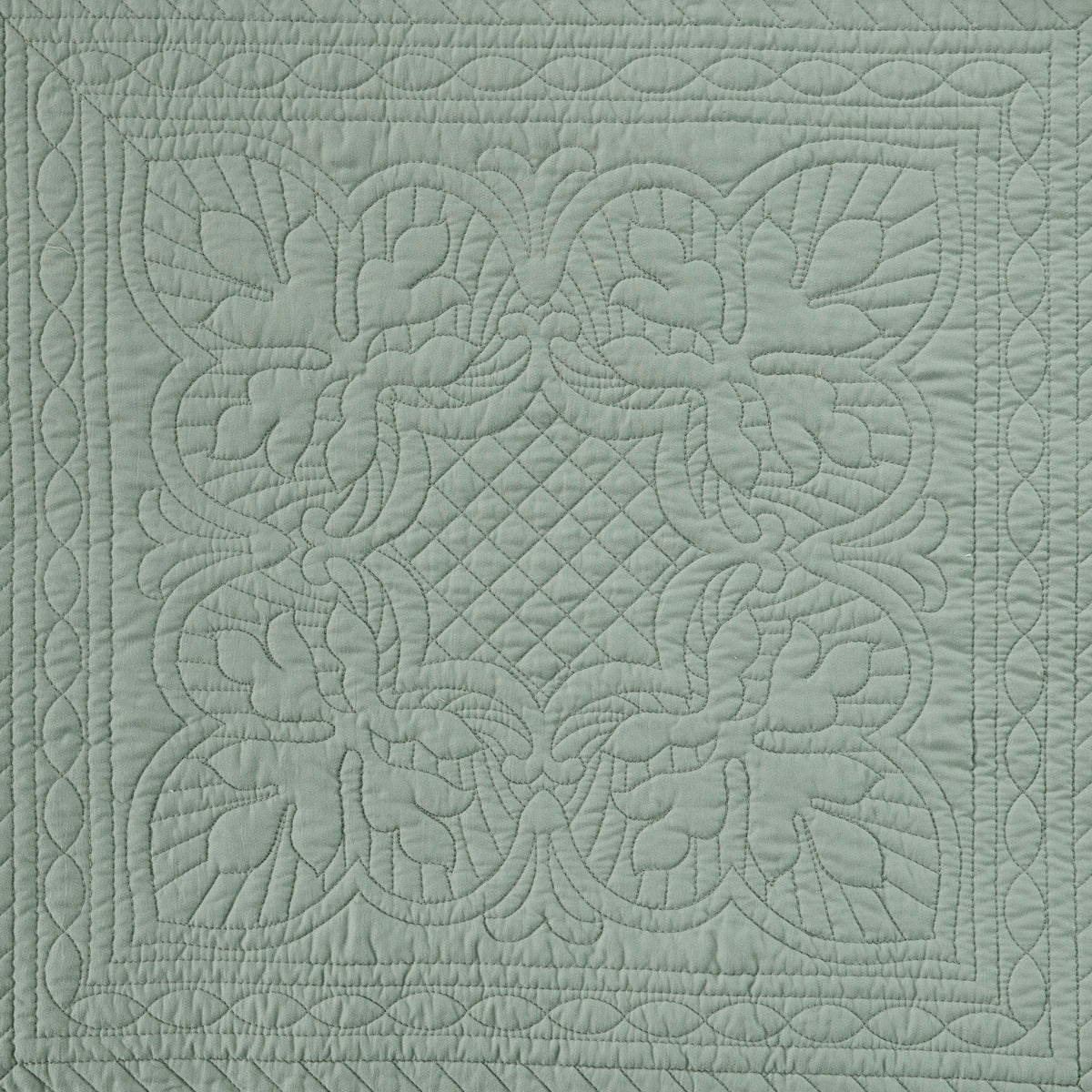 6 Piece Reversible Scalloped Edge Daybed Cover Set Seafoam Daybed