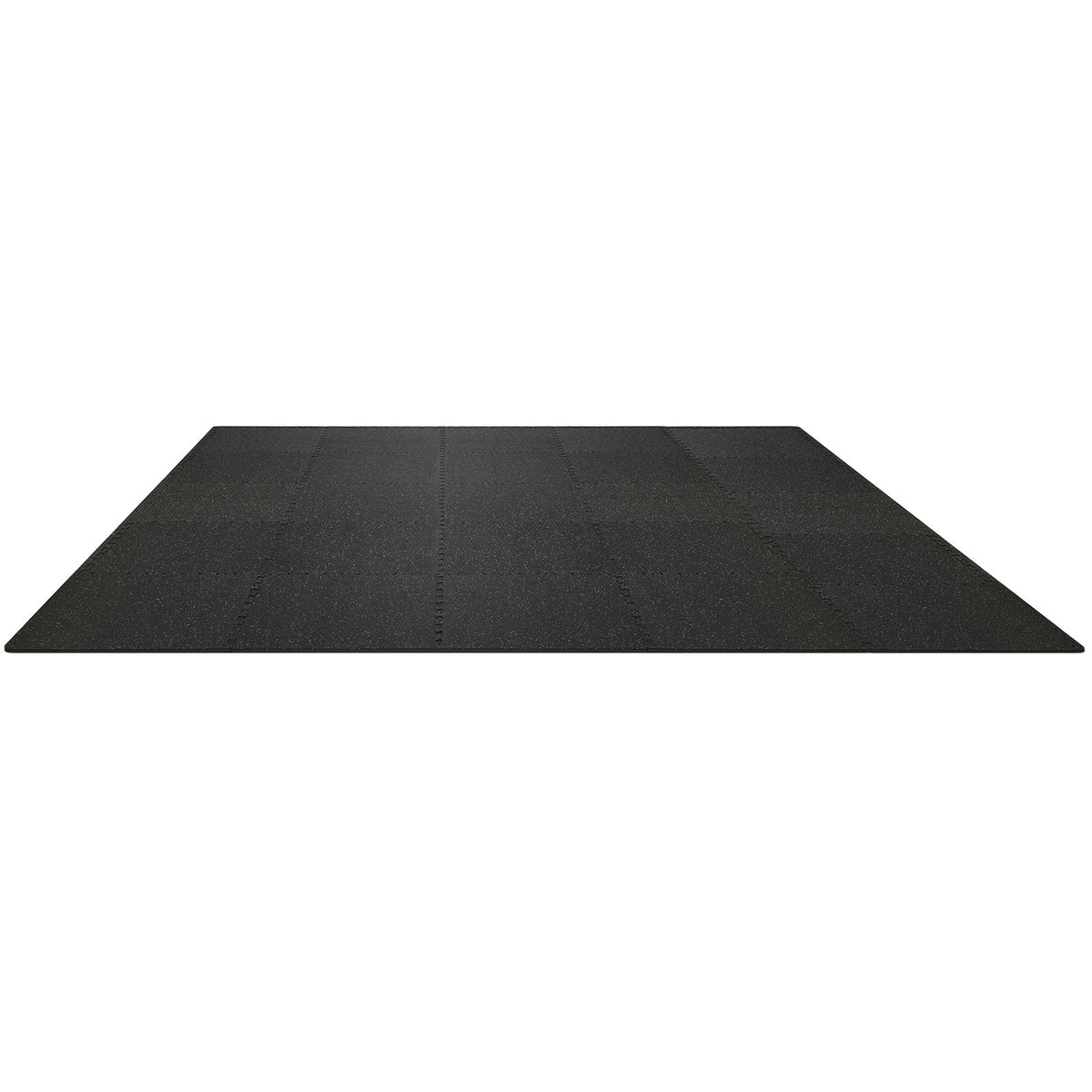 25 PCS 1/2 inch Thick Gym Floor Mats, 24" x 24" EVA Foam & Rubber Top Interlocking Workout Floor Mats with 100 sq.ft Coverage, Waterproof Exercise Puzzle Flooring for Gym, Home, Garage, Basement