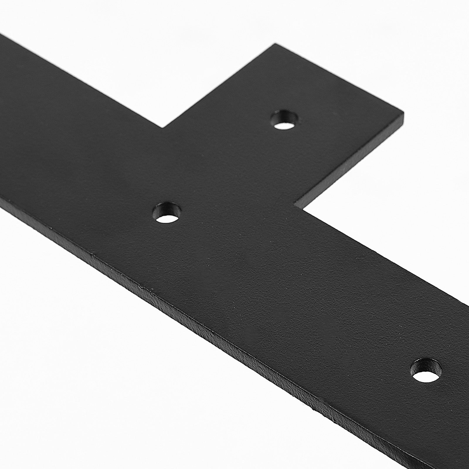 16 inch Trapezoid Steel Table Legs, Replacement Furniture Legs Set of 2 for DIY Coffee Tables, Modern Desks, Bench, Night Stands, Sofa, Max Load 400 lbs Heavy Duty, Quick Instalation Legs Black