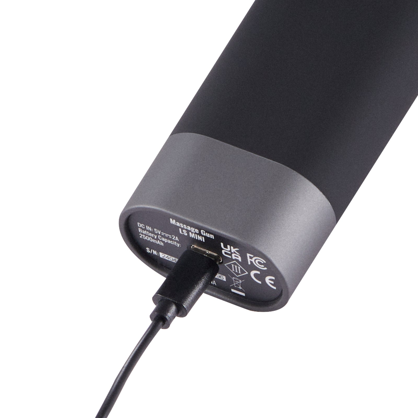 Massage Gun Deep Tissue, Percussion Muscle Massager for Athletes - with 5 Speed Levels & 6 Massage Heads, 7.4V 2500mAh Batteries, Handheld Electric Massage Gun for Pain Relief, Muscle Relaxation