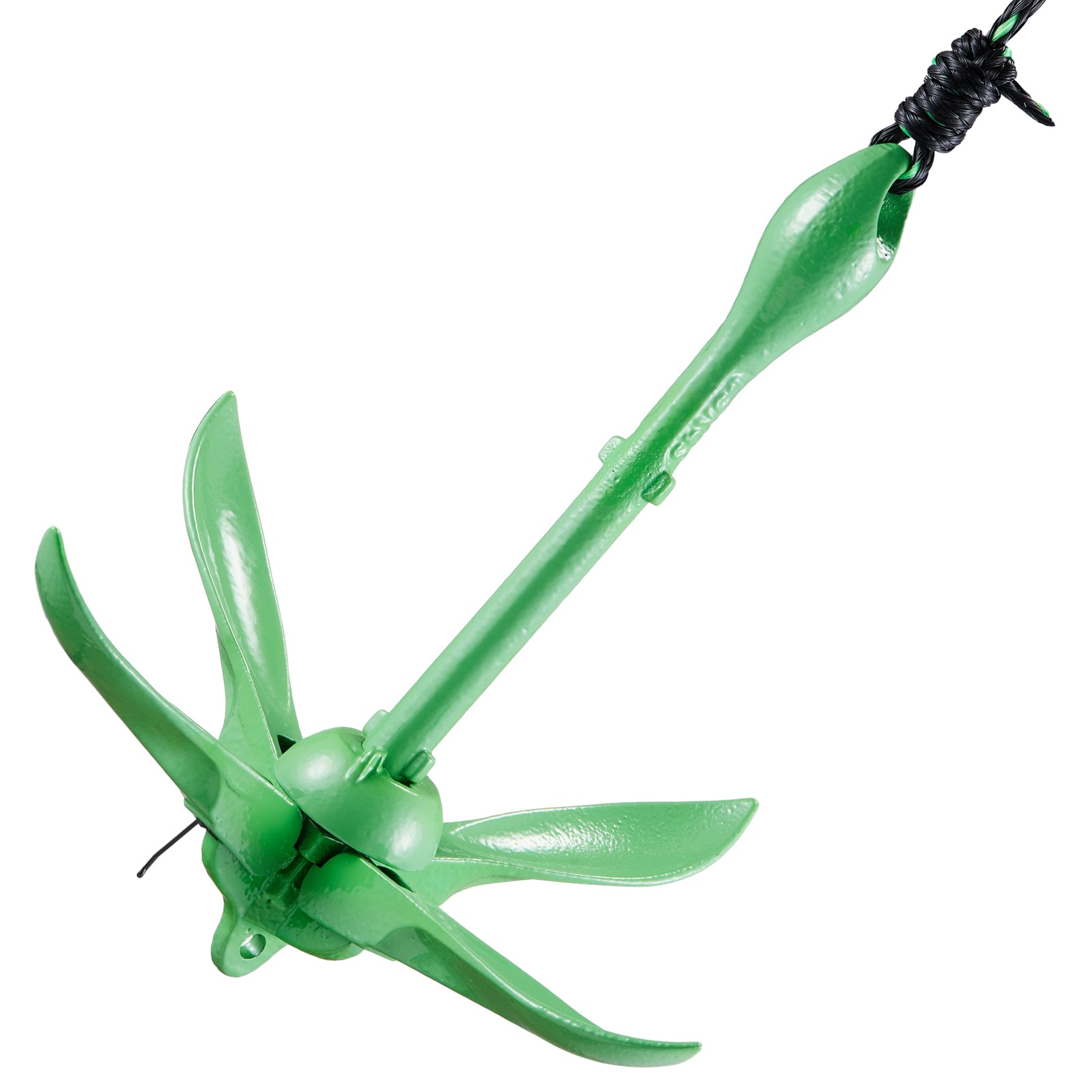 Kayak Anchor Kit, 3.5 lb Paddle Board Anchor Kit with 26.2 ft/8 m Rope and Buoy, Folding Small Boat Anchor with Storage Bag and Snap Hook, Kayak Accessories for Kayaks, Small Boats, Canoes