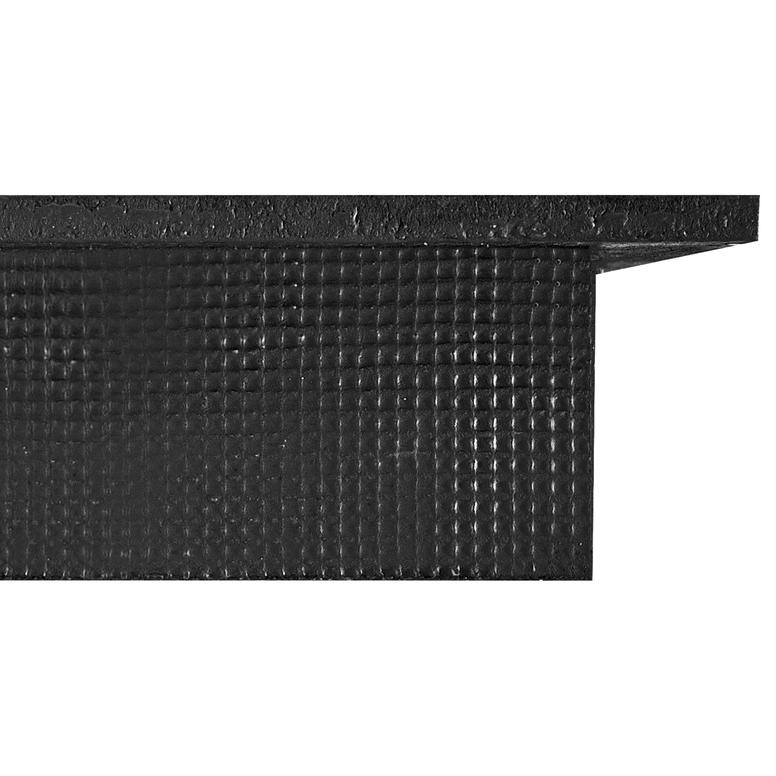 Shower Niche Ready for Tile 16" x 50", Single Shelf Organizer, Square Corners Wall-inserted Niche Recessed, Sealed Protection Modern Soap Storage Niche for Shower Bathroom, Black