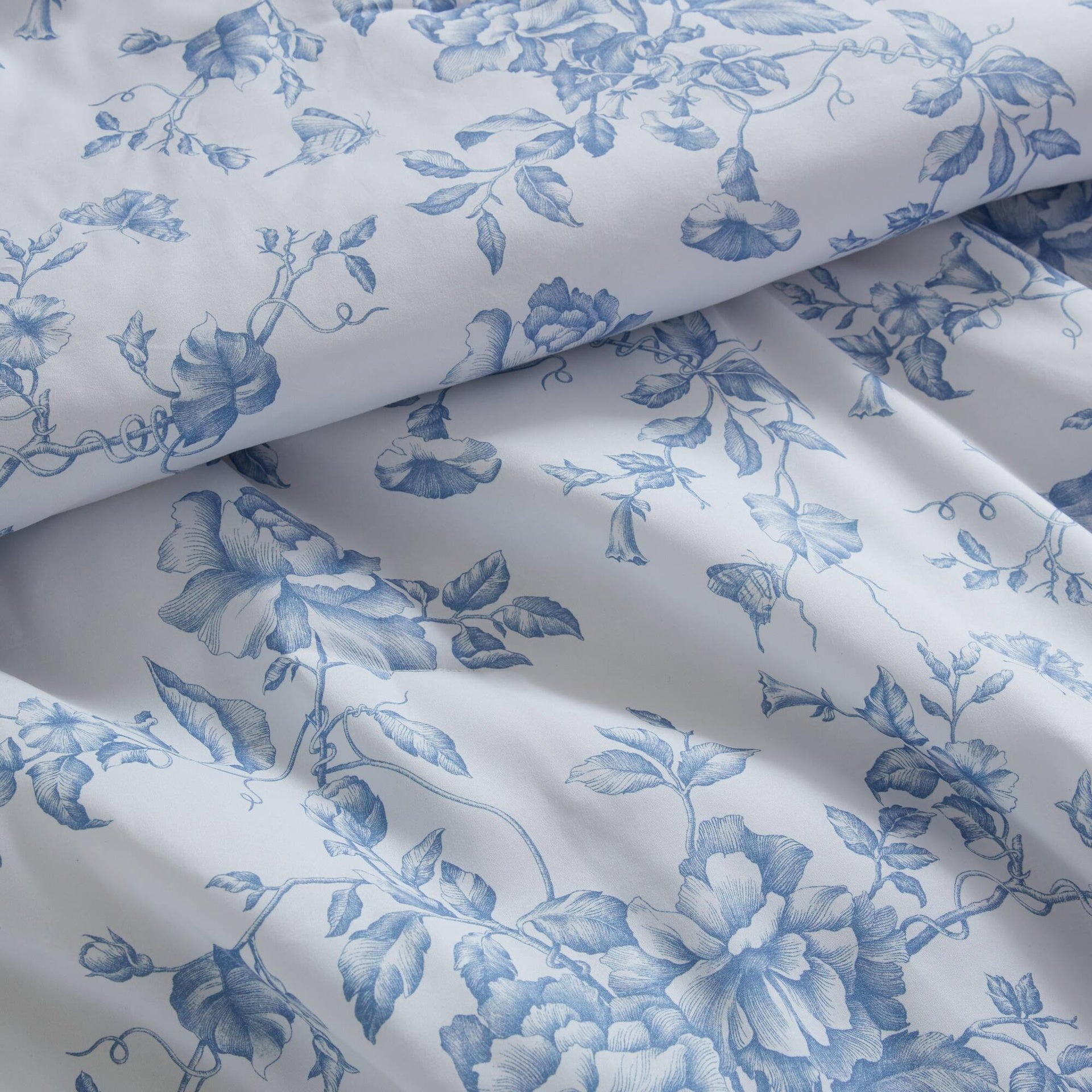 5 Pieces Full/Queen Comforter Set with Decorative Pillows,Blue