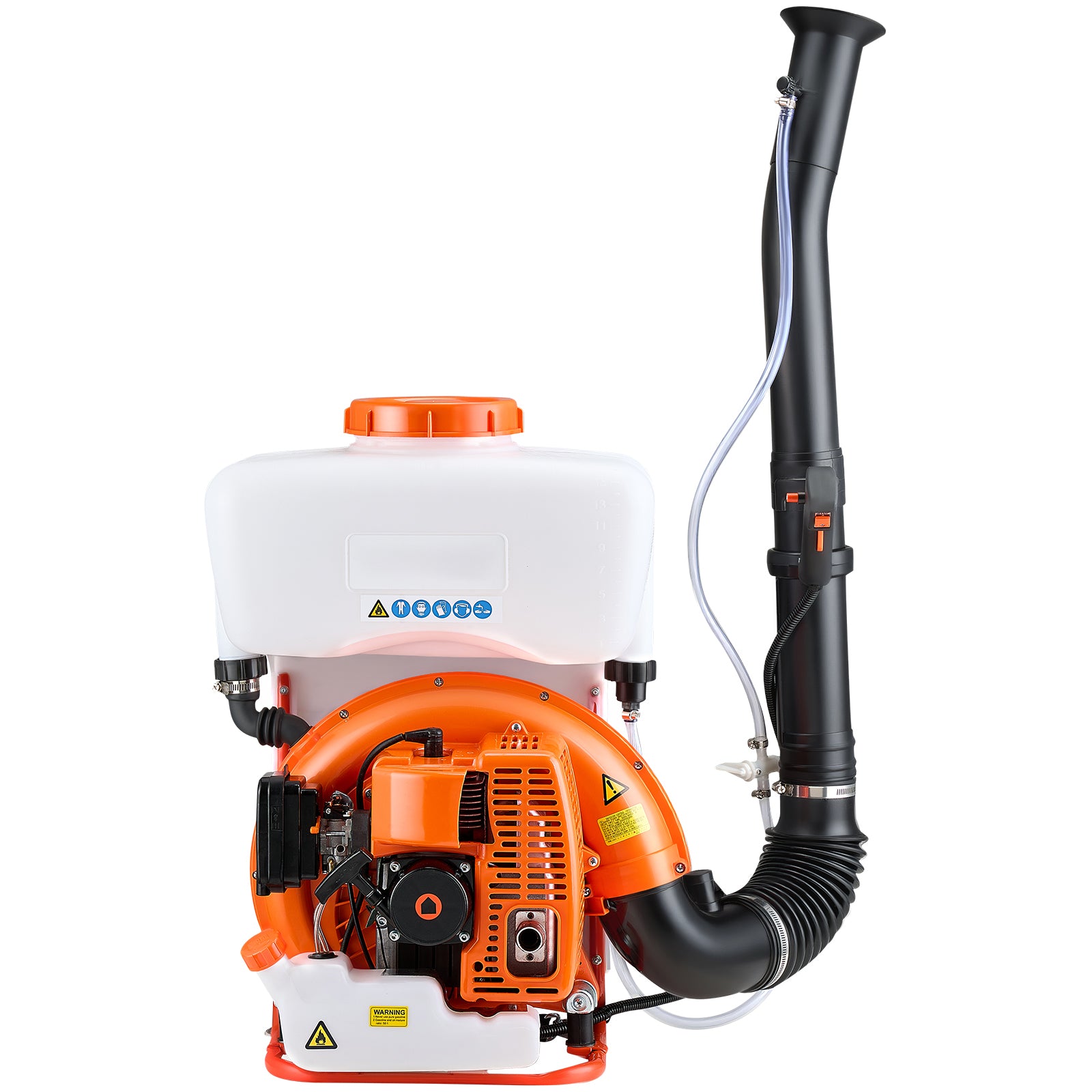 Backpack Fogger Sprayer, 63CC 3HP Engine, Gas Powered Fogger Sprayer with 4 Gallon Tank, Powder and Liquid Mister Duster System for Effective Fleas Ticks Critters Control, Gardening & Farming
