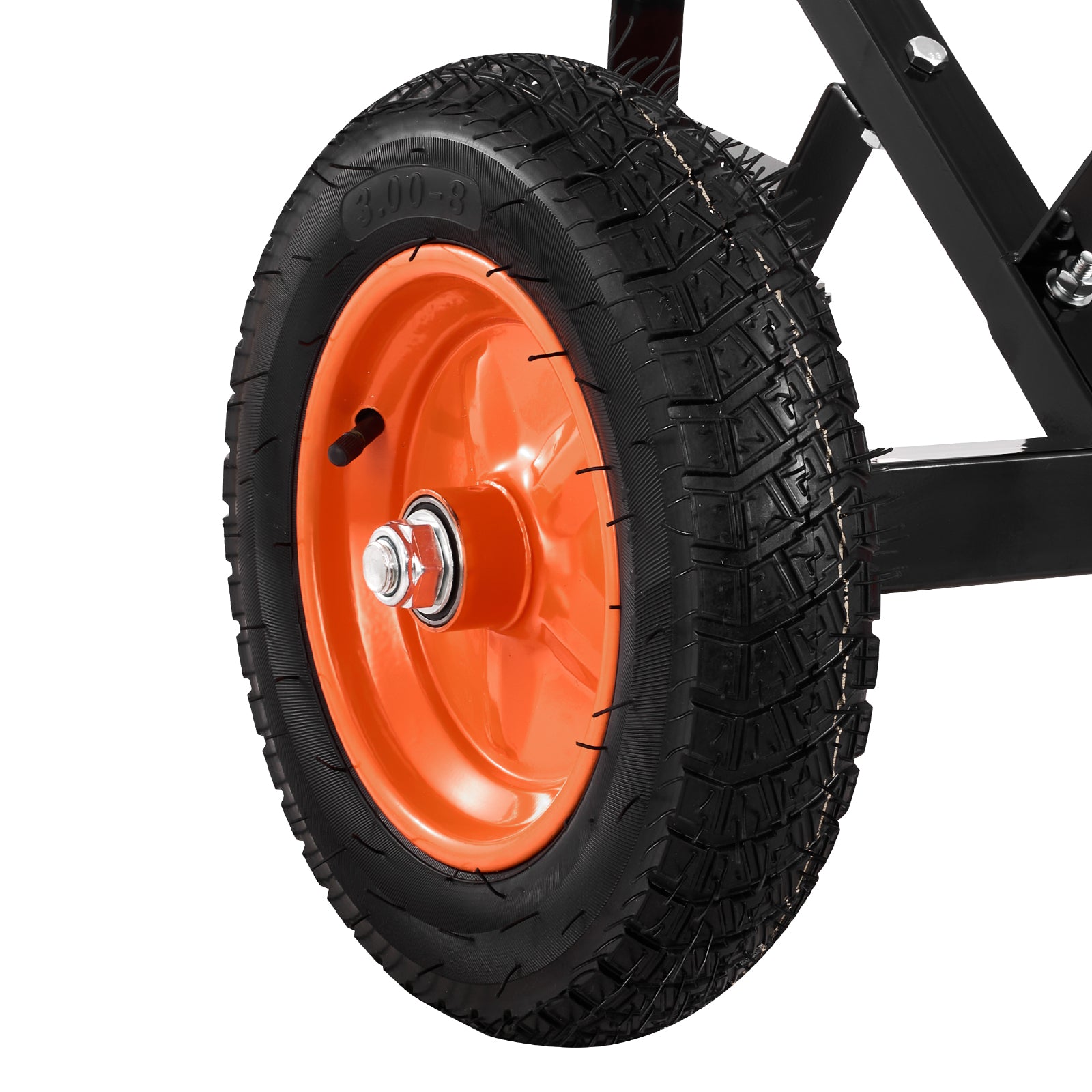 1000lbs Trailer Dolly 16.7 and 22 in Adjustable Height 2 in Ball 14 in Tires