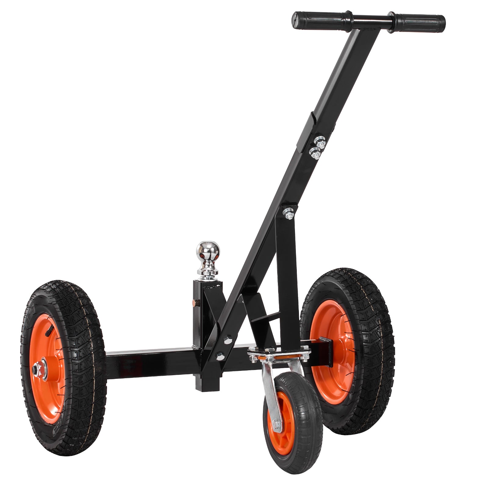 1000lbs Trailer Dolly 16.7 and 22 in Adjustable Height 2 in Ball 14 in Tires