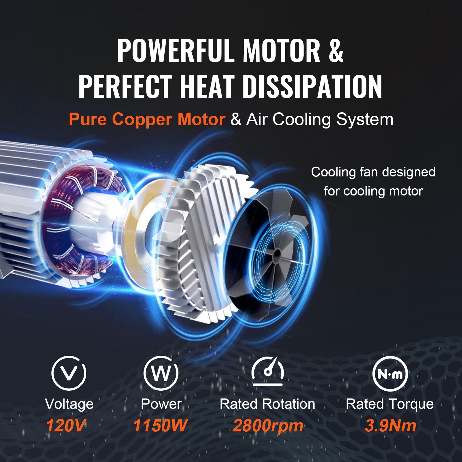 Electric Hoist, 1320 lbs Lifting Capacity, 1150W 110V Electric Steel Wire Winch with 14ft Wired Remote Control, 40ft Single Cable Lifting Height & Pure Copper Motor, for Garage Warehouse Factory
