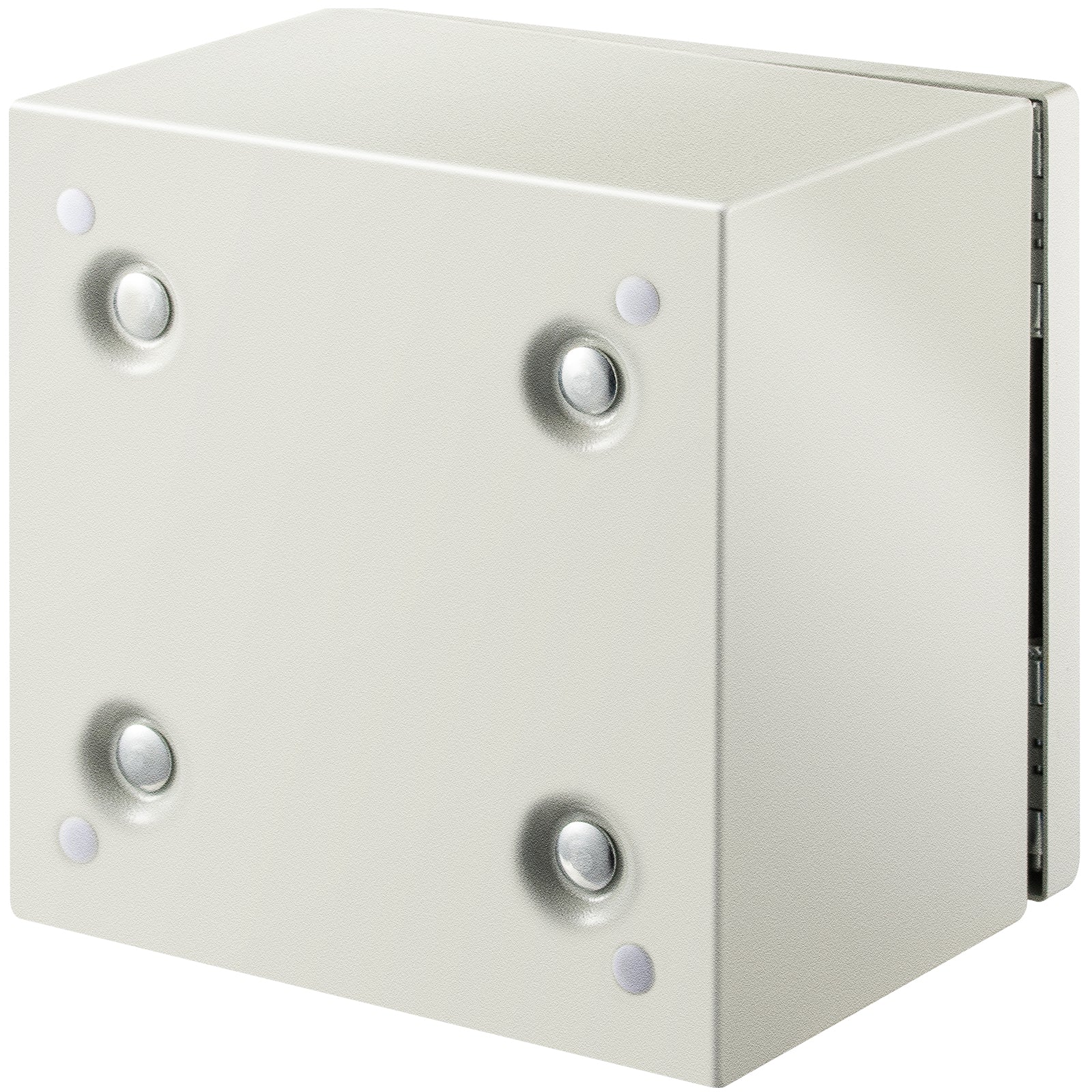 NEMA Steel Enclosure, 8 x 8 x 6'' NEMA 4X Steel Electrical Box, IP66 Waterproof & Dustproof, Outdoor / Indoor Electrical Junction Box