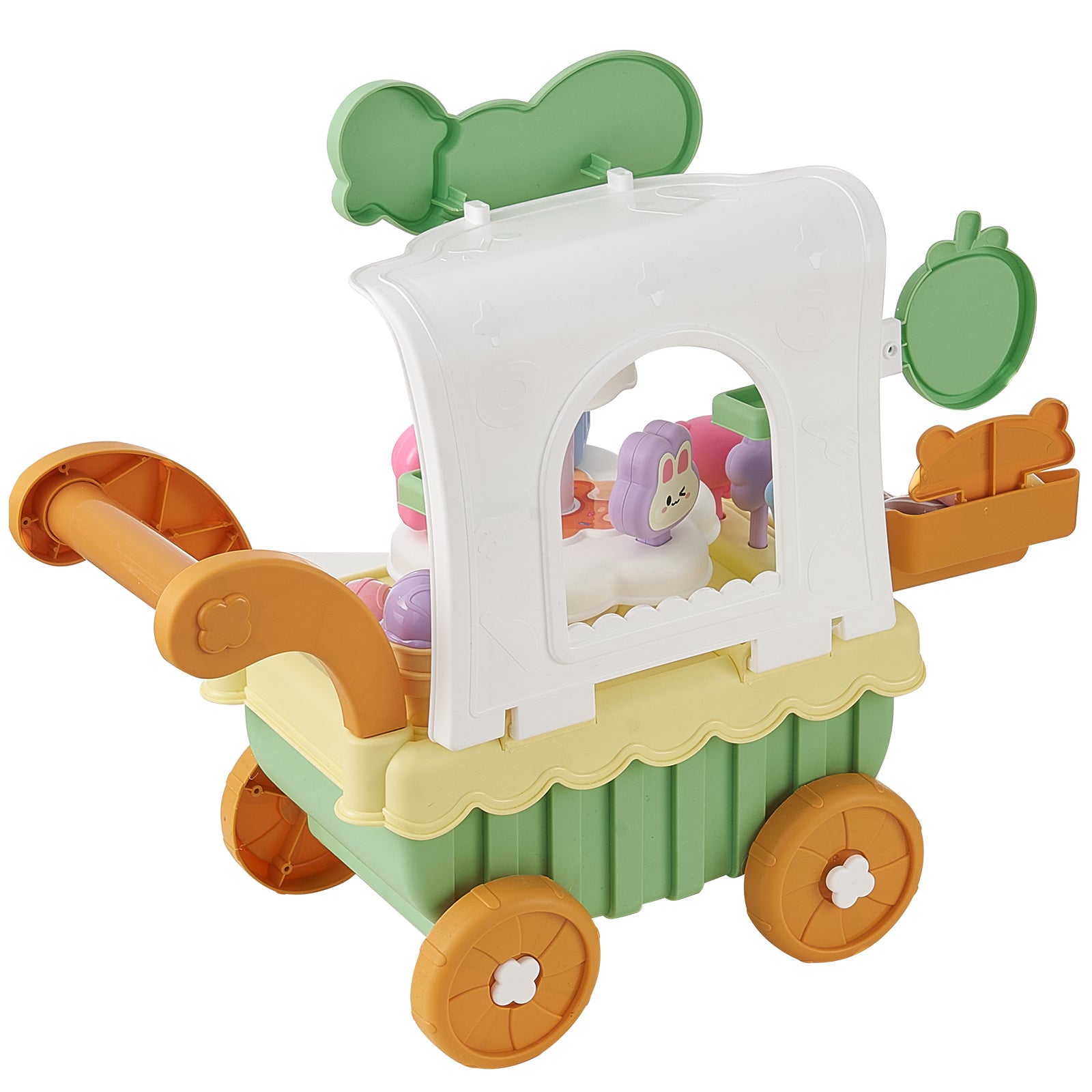 Ice Cream Cart for Kids Pretend Play Ice Cream Shop for Kids Aged 3+