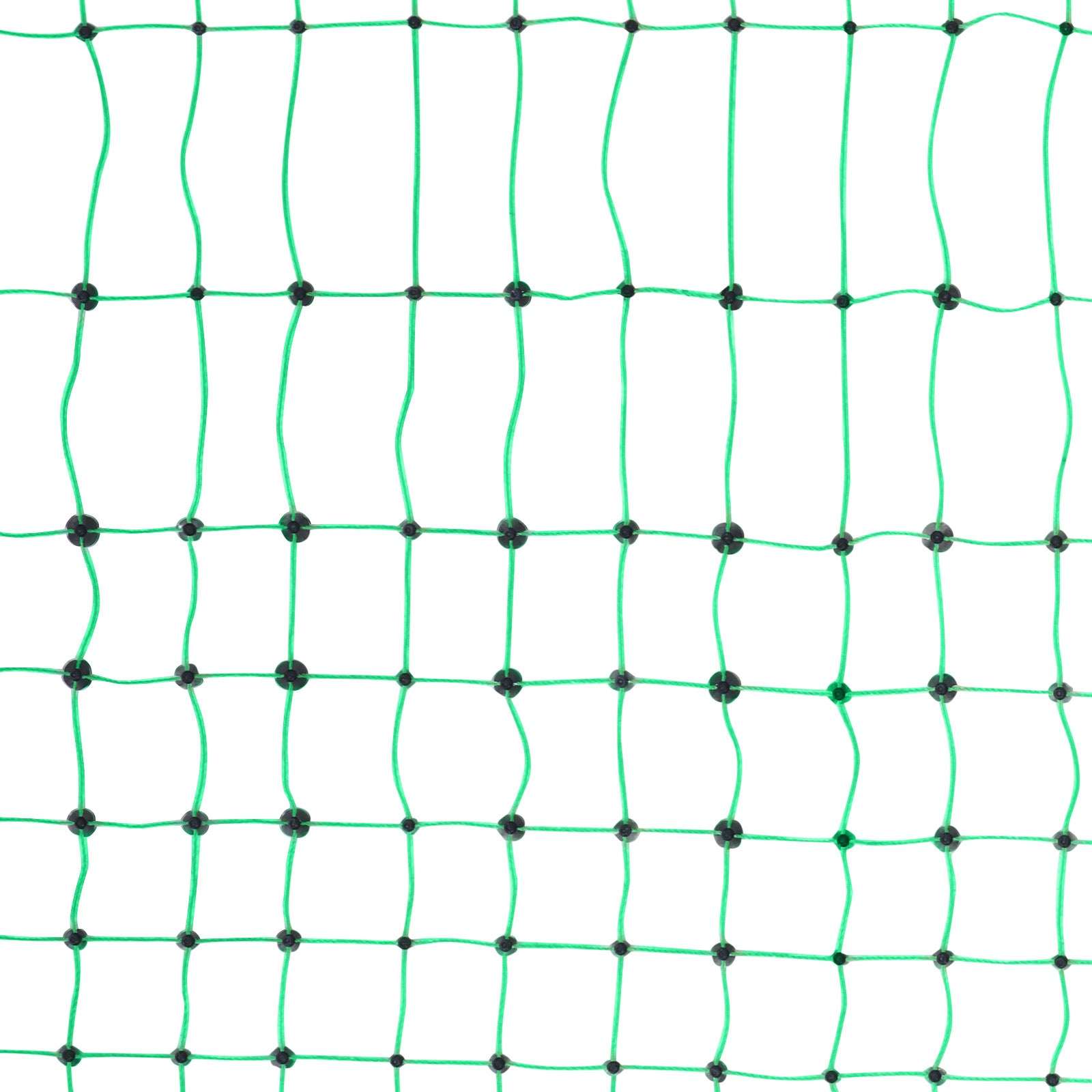 Electric Fence Netting, 48" H x 168' L, PE Net Fencing Kit with Posts & Double-Spiked Stakes, Utility Portable Mesh for Chickens, Ducks, Geese, Rabbits, Used in Backyards, Farms, and Ranches