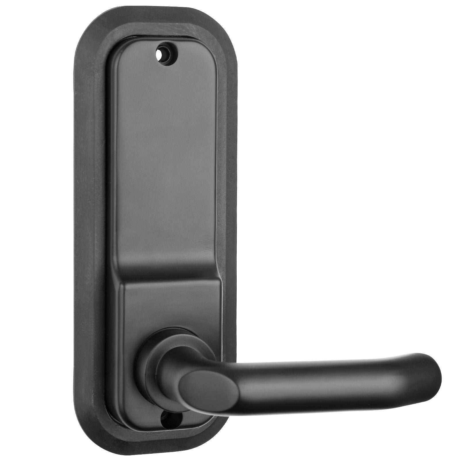 Mechanical Keyless Entry Door Lock, 14 Digit Keypad, Embedded Outdoor Gate Door Locks Set with Keypad and Handle, Water-proof Zinc Alloy, Easy to Install, for Garden, Garage, Yard, Storage Shed