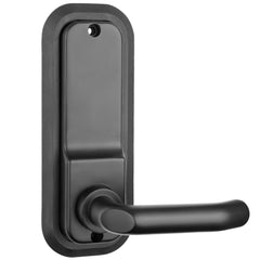 Mechanical Keyless Entry Door Lock, 14 Digit Keypad, Embedded Outdoor Gate Door Locks Set with Keypad and Handle, Water-proof Zinc Alloy, Easy to Install, for Garden, Garage, Yard, Storage Shed
