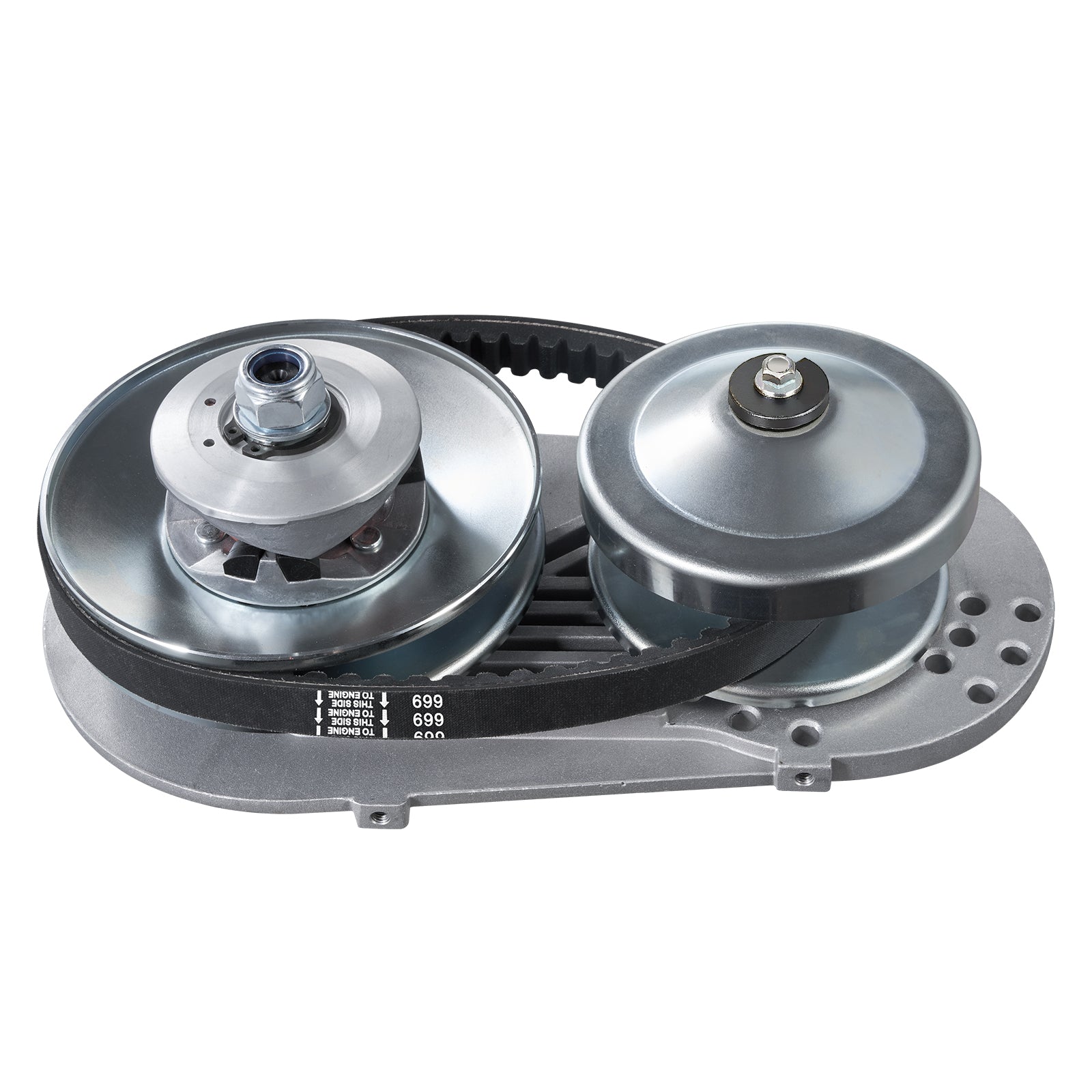2000 RPM Drive Clutch Durable Clutch with 2-8 HP Engine & Rubber Belt