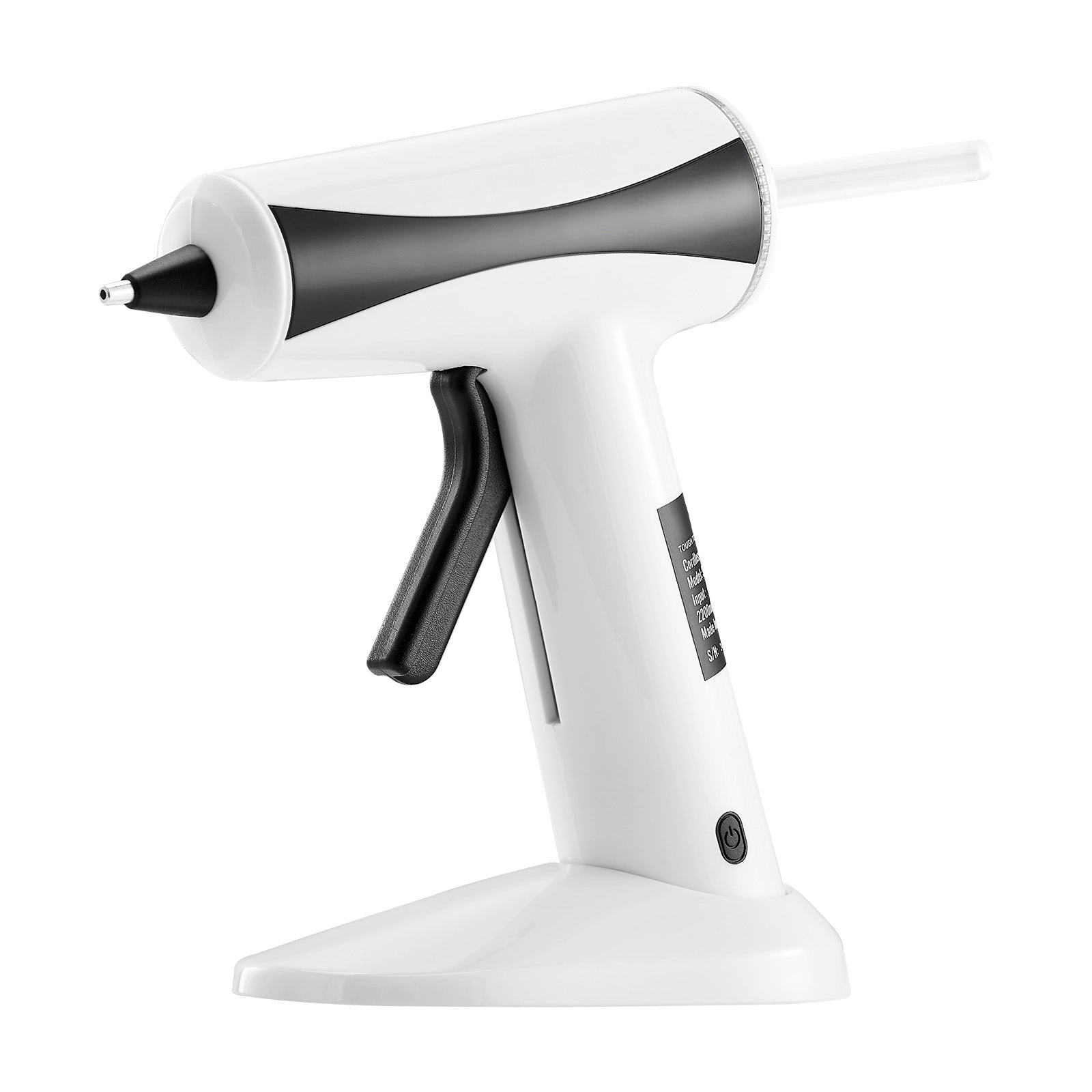 Hot Glue Gun, Rechargeable Cordless Glue Gun, Mini Wireless Hot Glue Gun Kit with 2200mAh Battery, 20 Pcs Glue Sticks, Fast Preheating & High Temp, for Crafts, Arts, DIY, Quick Home Repairs