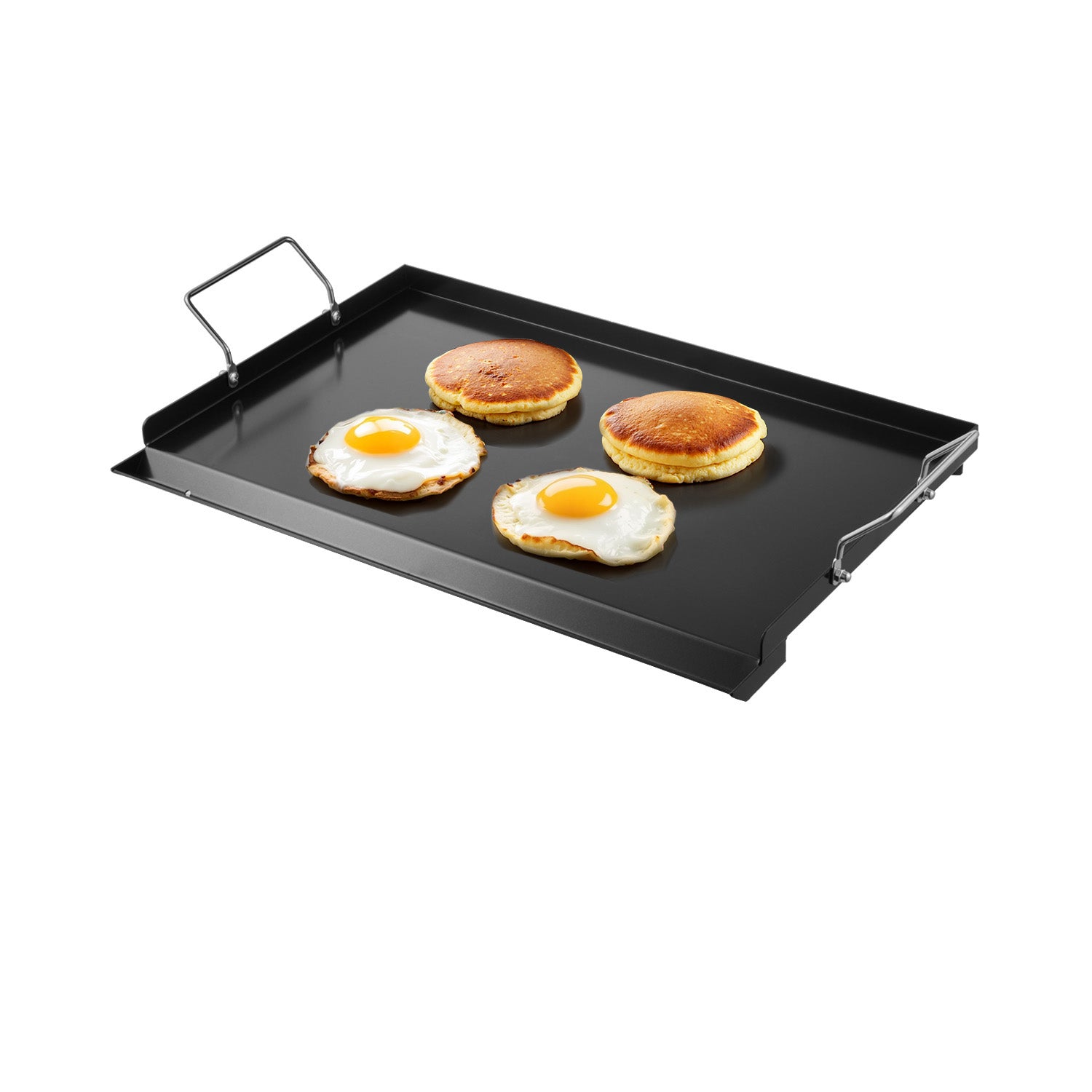 24x16 in Flat Top Griddle Carbon Steel Universal BBQ Grill Pan Cookware
