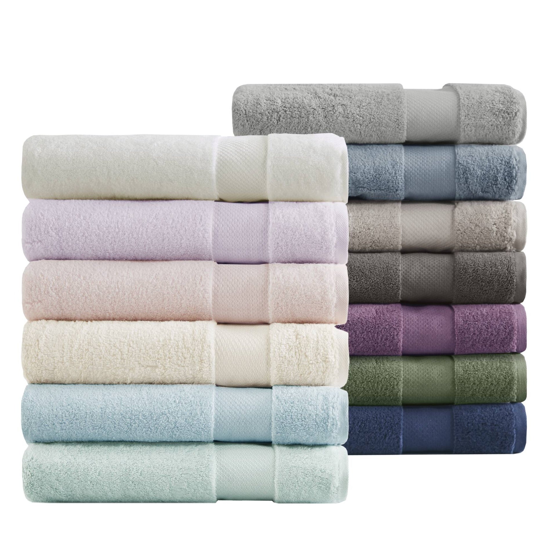 Cotton 6 Piece Bath Towel Set 6-Piece