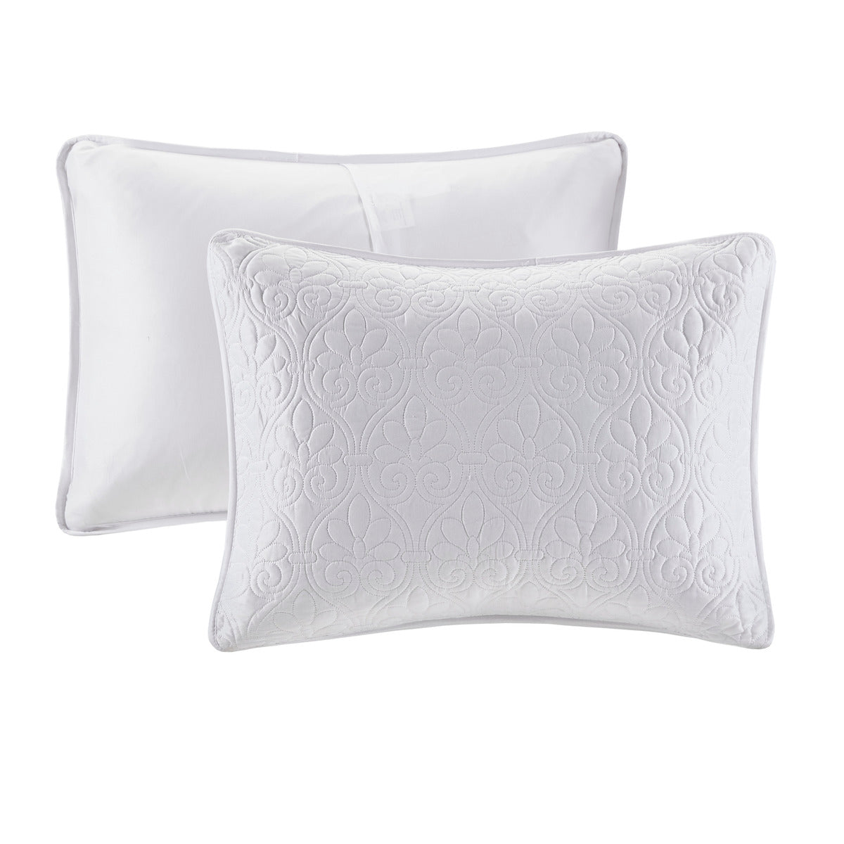Reversible Bedspread Set White King