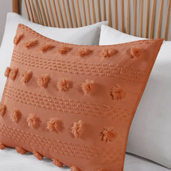 Full/Queen Clip Jacquard Comforter Set