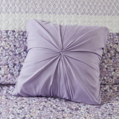 4 PCS King/Cal King Seersucker Quilt Set with Throw