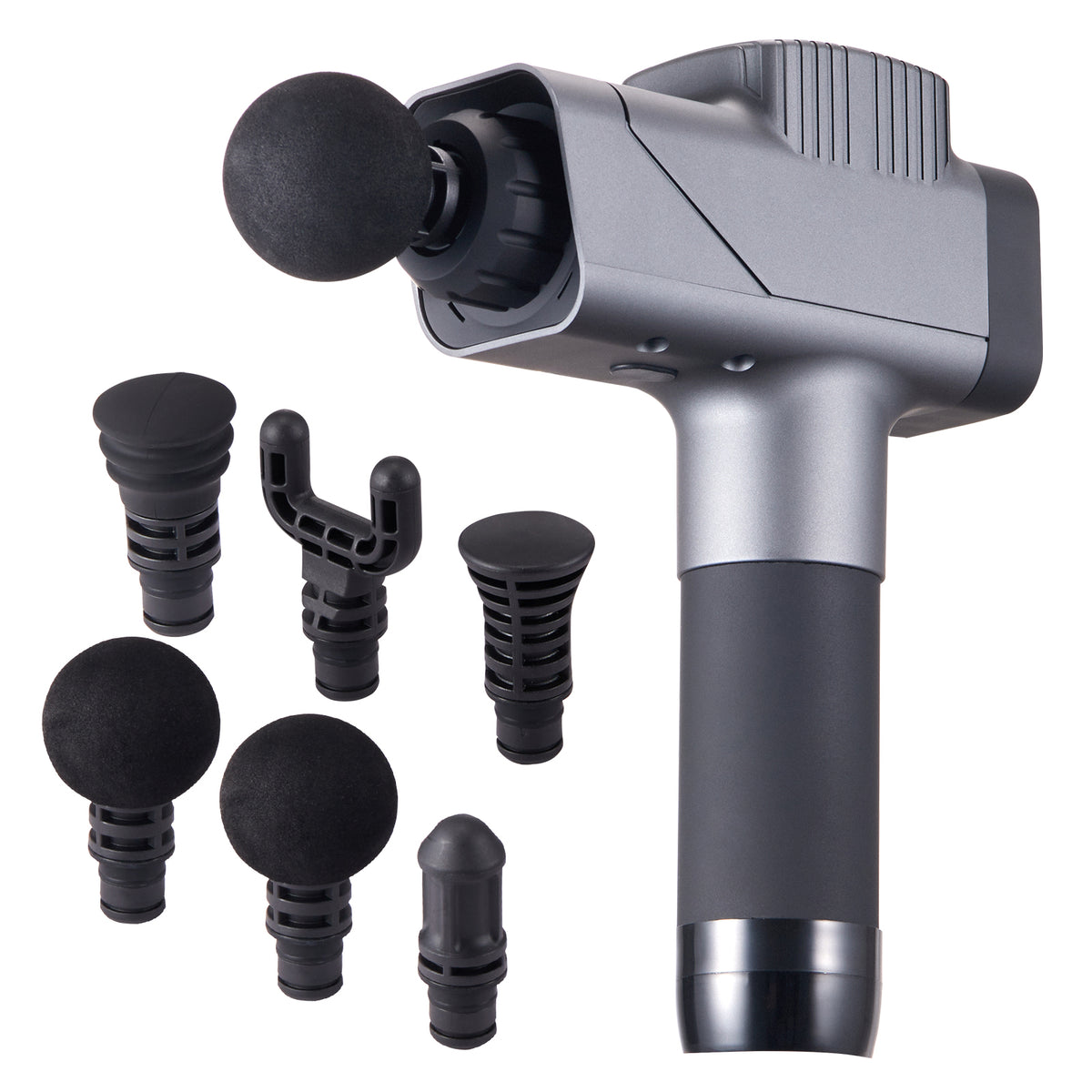 Massage Gun Deep Tissue, Percussion Muscle Massager for Athletes - with 8 Speed Levels & 6 Massage Heads, 16V 2500mAh Batteries, Handheld  Massage Gun for Pain Relief, Muscle Relaxation